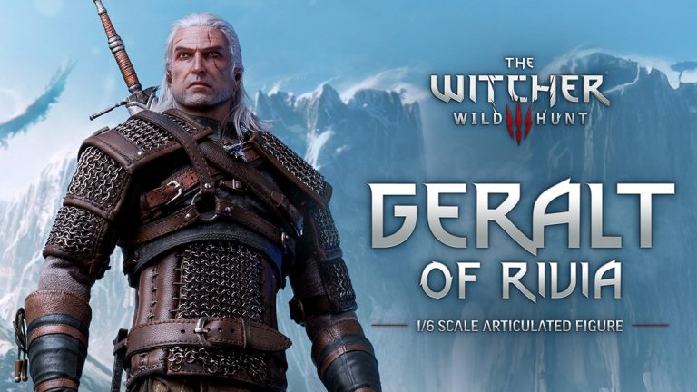 Pure Arts Studio The Witcher Wild Hunt Geralt Of Rivia Scale