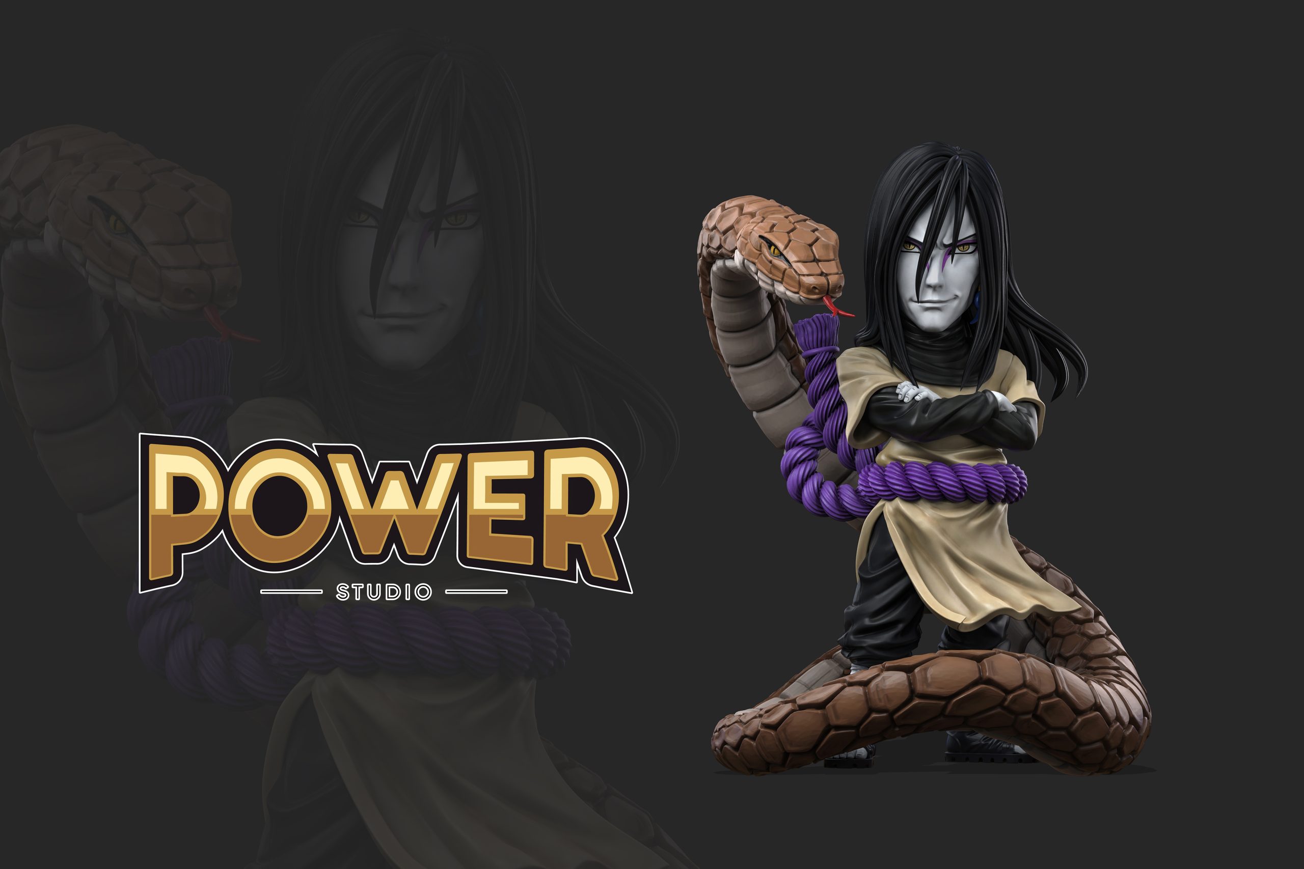 Power Studio - Naruto Tsunade & Orochimaru & Jiraiya - orzGK Power Studio - Naruto Tsunade & Orochimaru & Jiraiya - orzGK