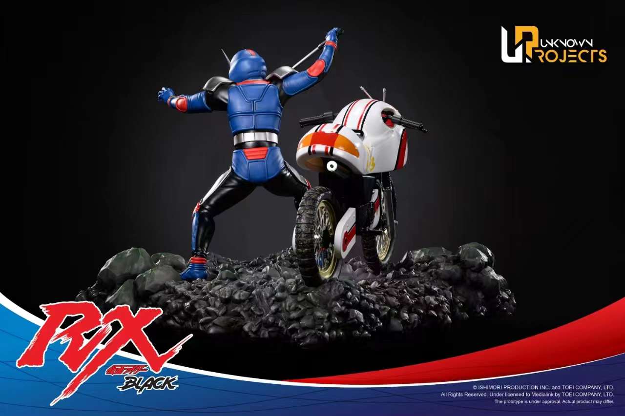 Unknown Projects Studio - Maksed Rider Black RX Bio Rider Unknown Projects Studio - Maksed Rider Black RX Bio Rider