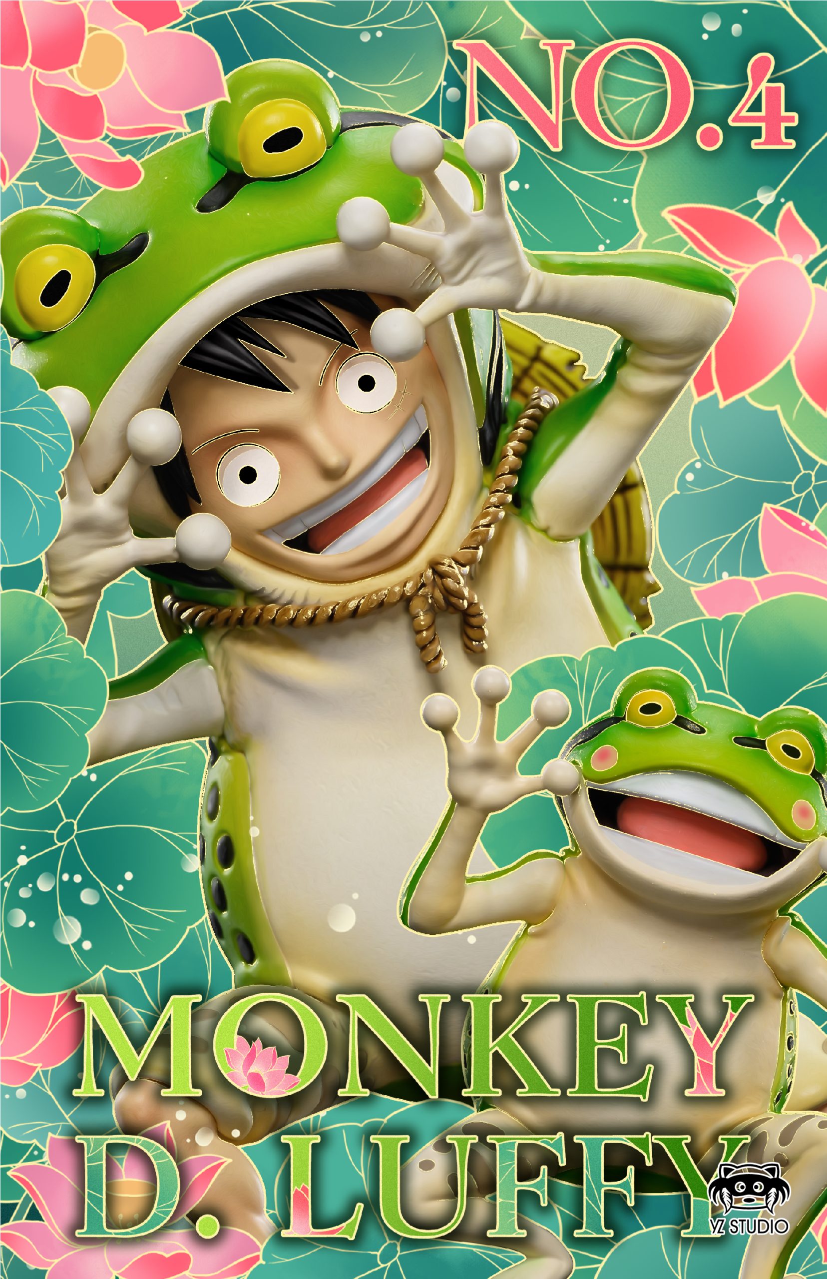 YZ Studio - One Piece Frog Luffy - orzGK