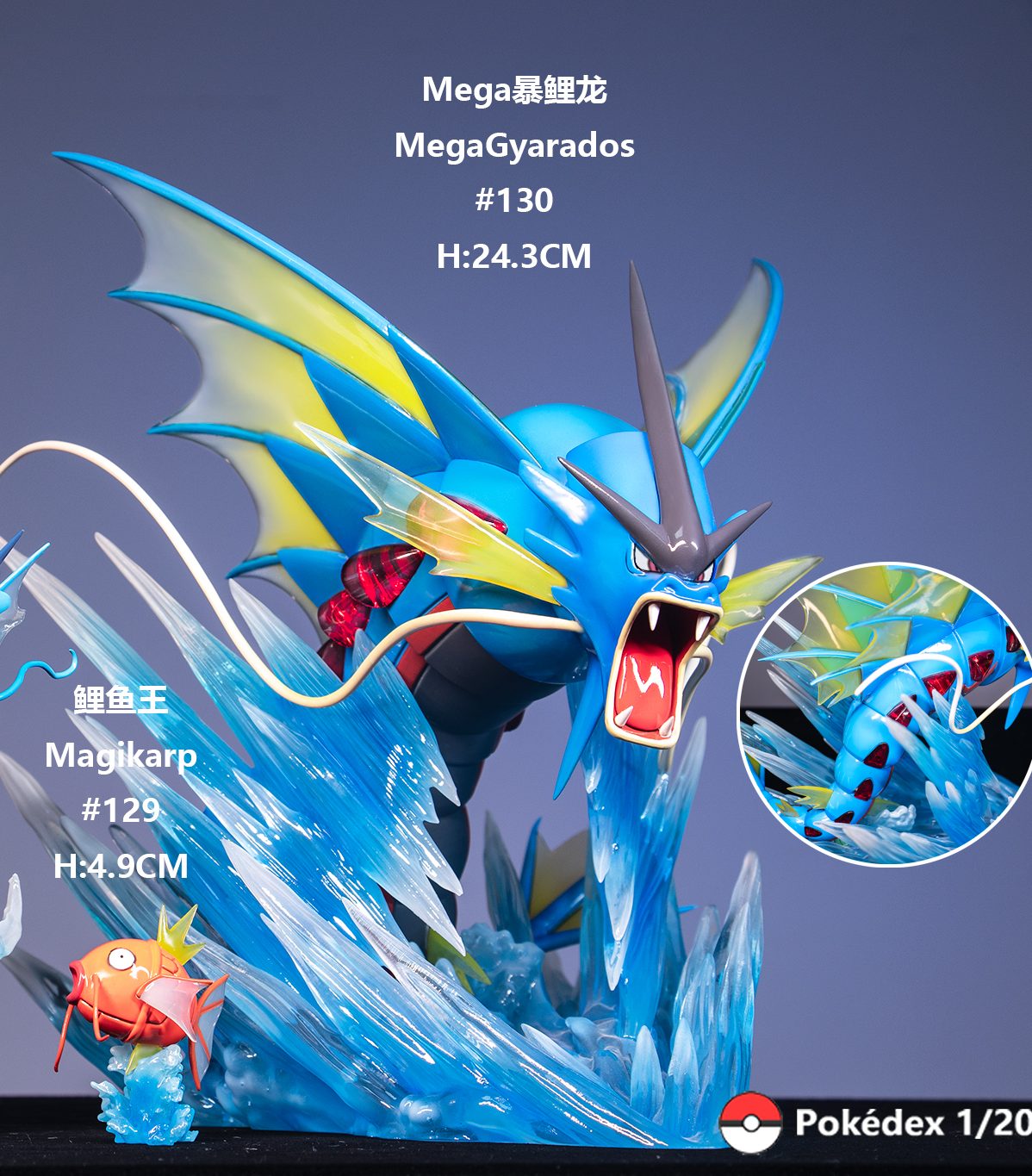 AYS Studio - Pokemon Magikarp Evolution Group & Gyarados