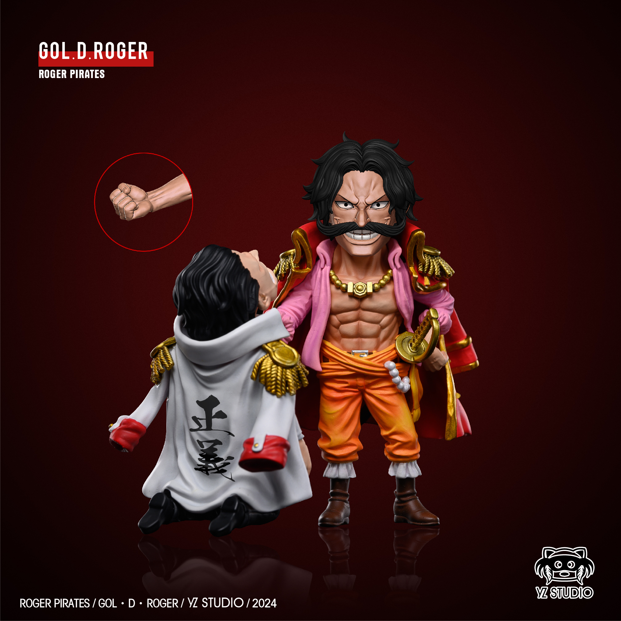 YZ Studio - One Piece Roger Pirates#9 Roger - orzGK