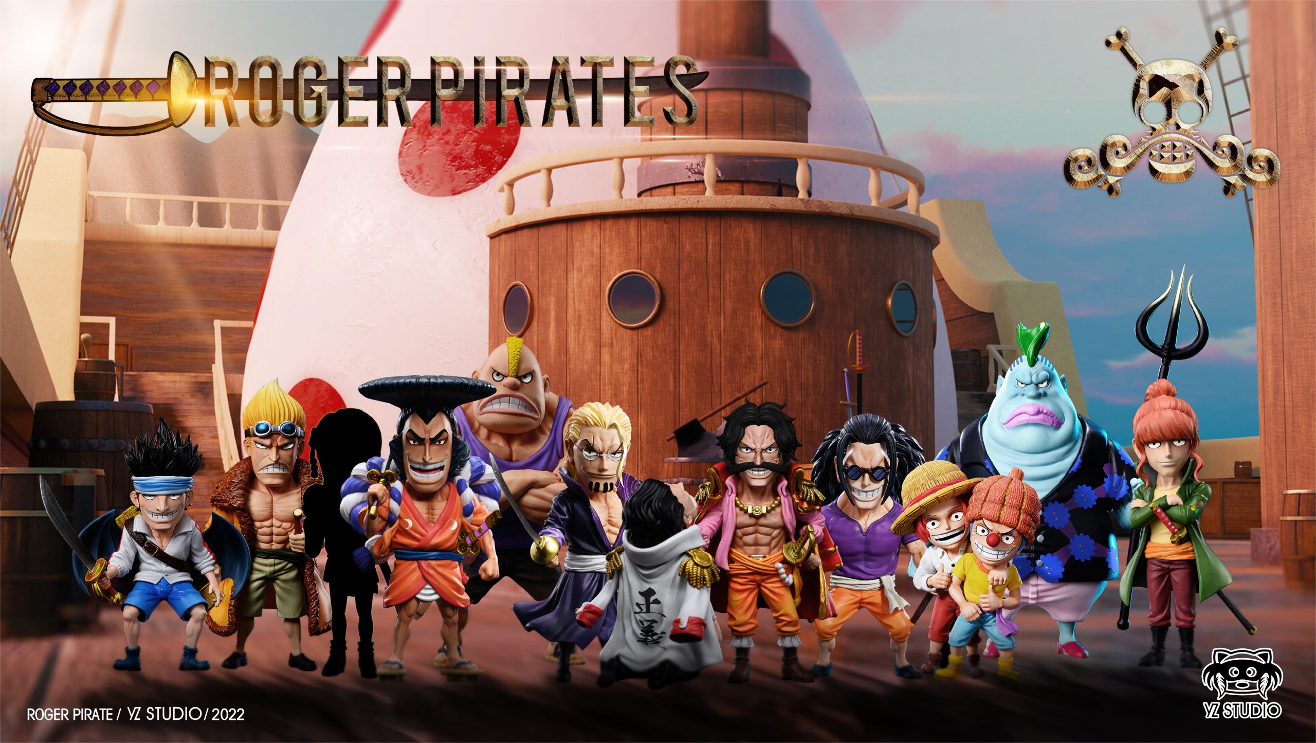 YZ Studio - One Piece Roger Pirates#9 Roger - orzGK