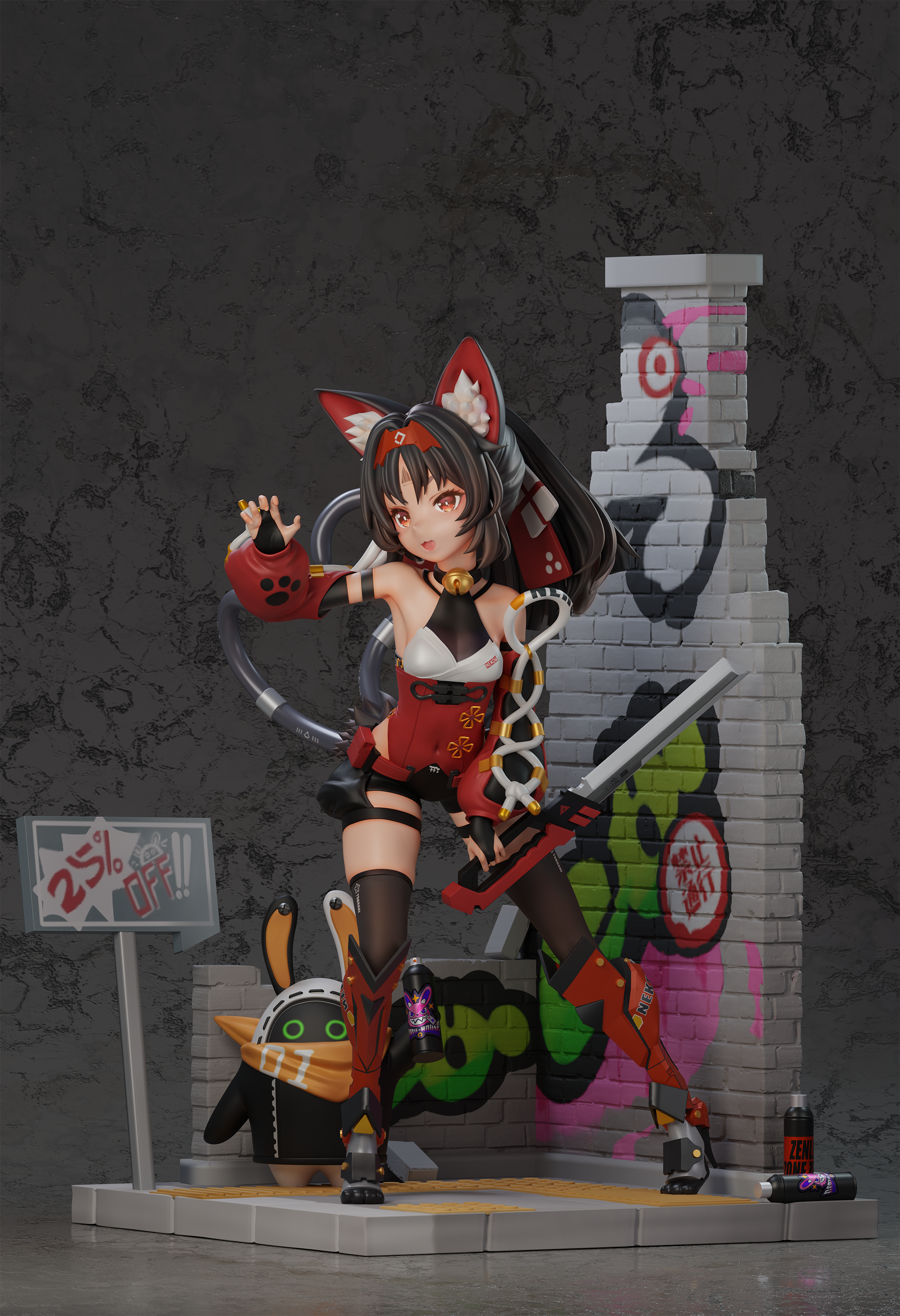 Beast Studio - Zenless Zone Zero Nekomiya Mana - OrzGK