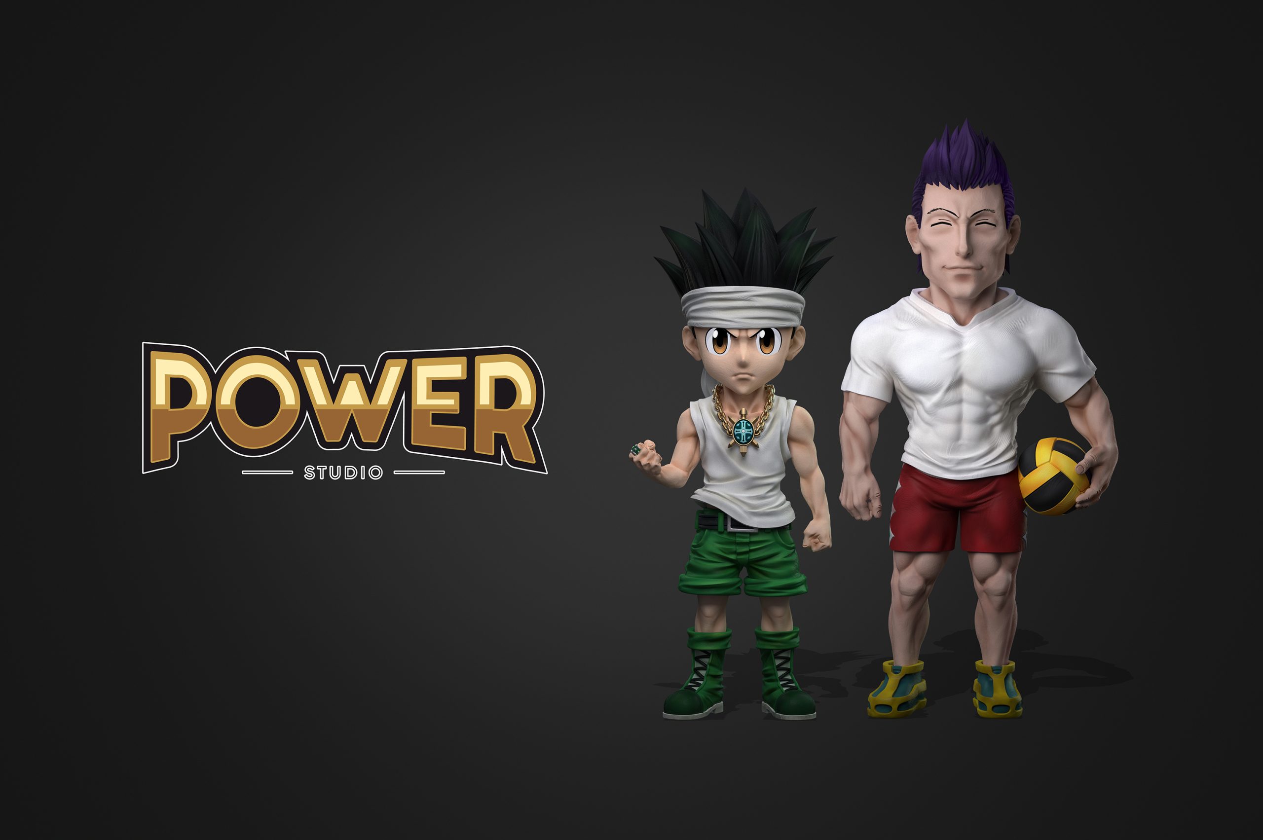 最終値下げ - Studio Power HUNTER×HUNTER OrzGK - Freecss Gon & Razor アニメ+ゲーム