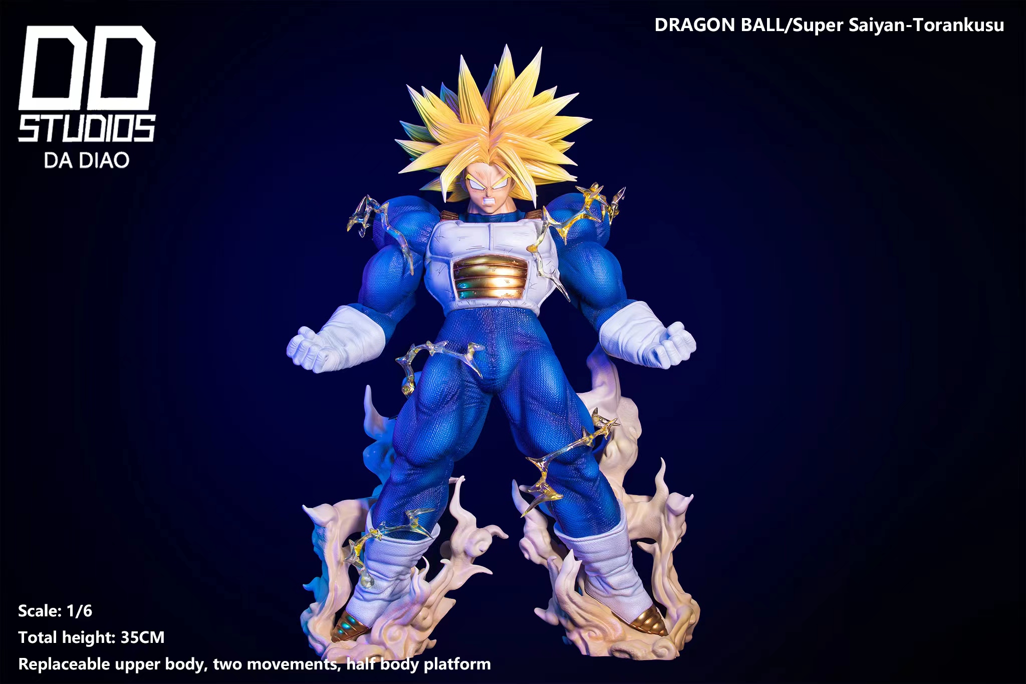 Bullet Studio x Magic Play Club Dragon Ball SSJ2 Goku Resin Statue
