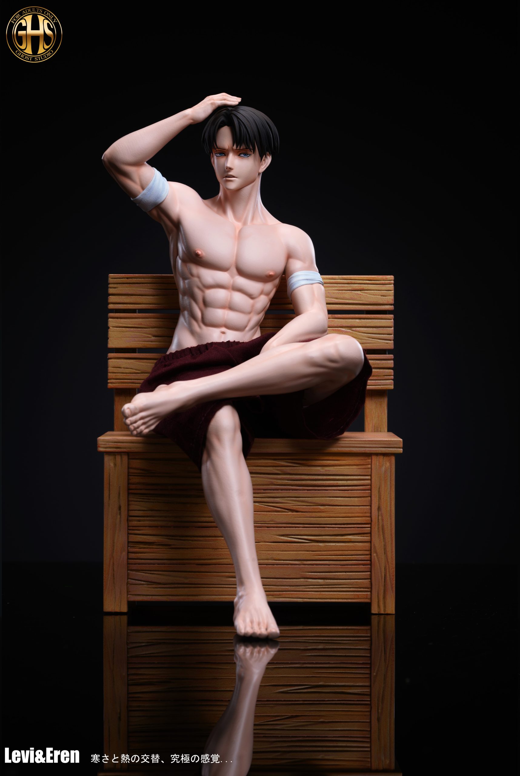 Ghost Studio - Attack on Titan Sauna Eren Yeager & Levi Ackerman - orzGK