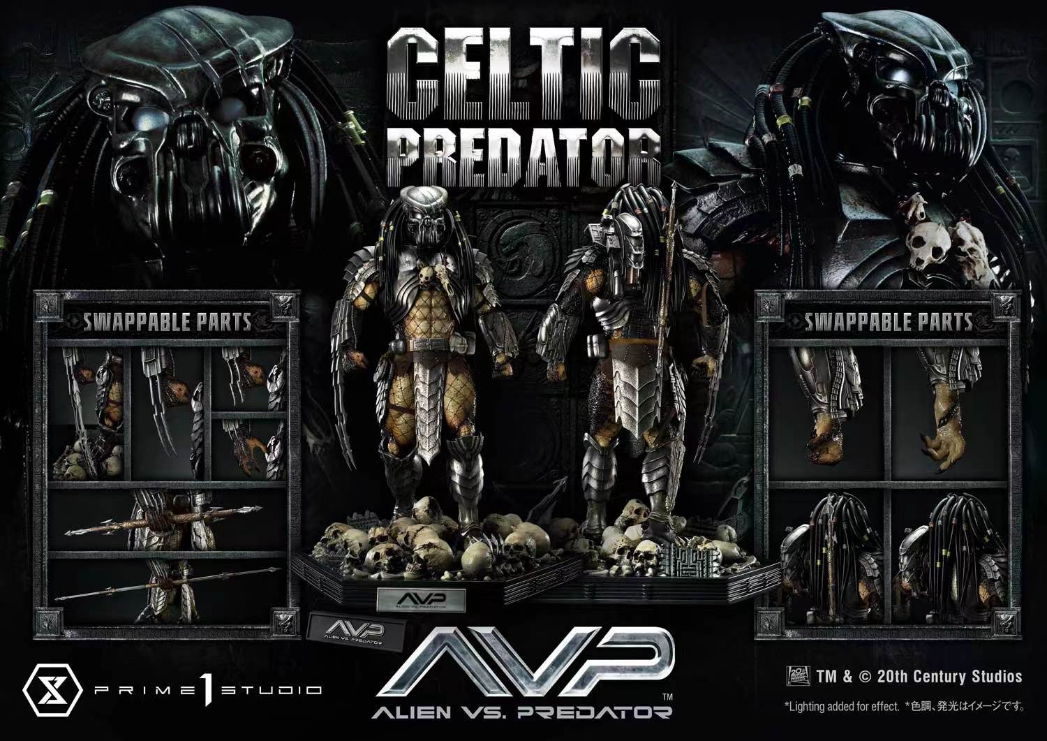 Prime 1 Studio - Alien vs. Predator Celtic Predator - orzGK