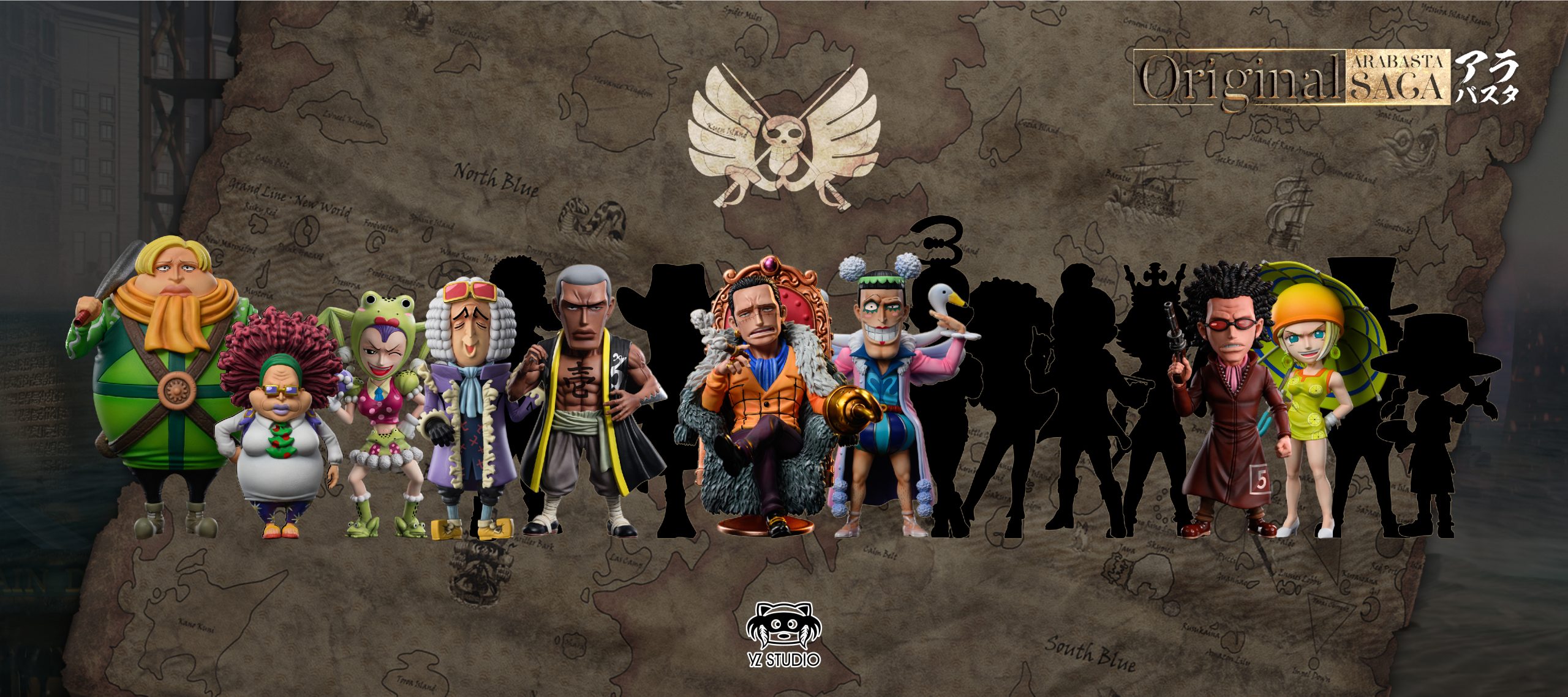 Yz Studio - One Piece Alabasta Chapter 037 Mr. 7&Miss