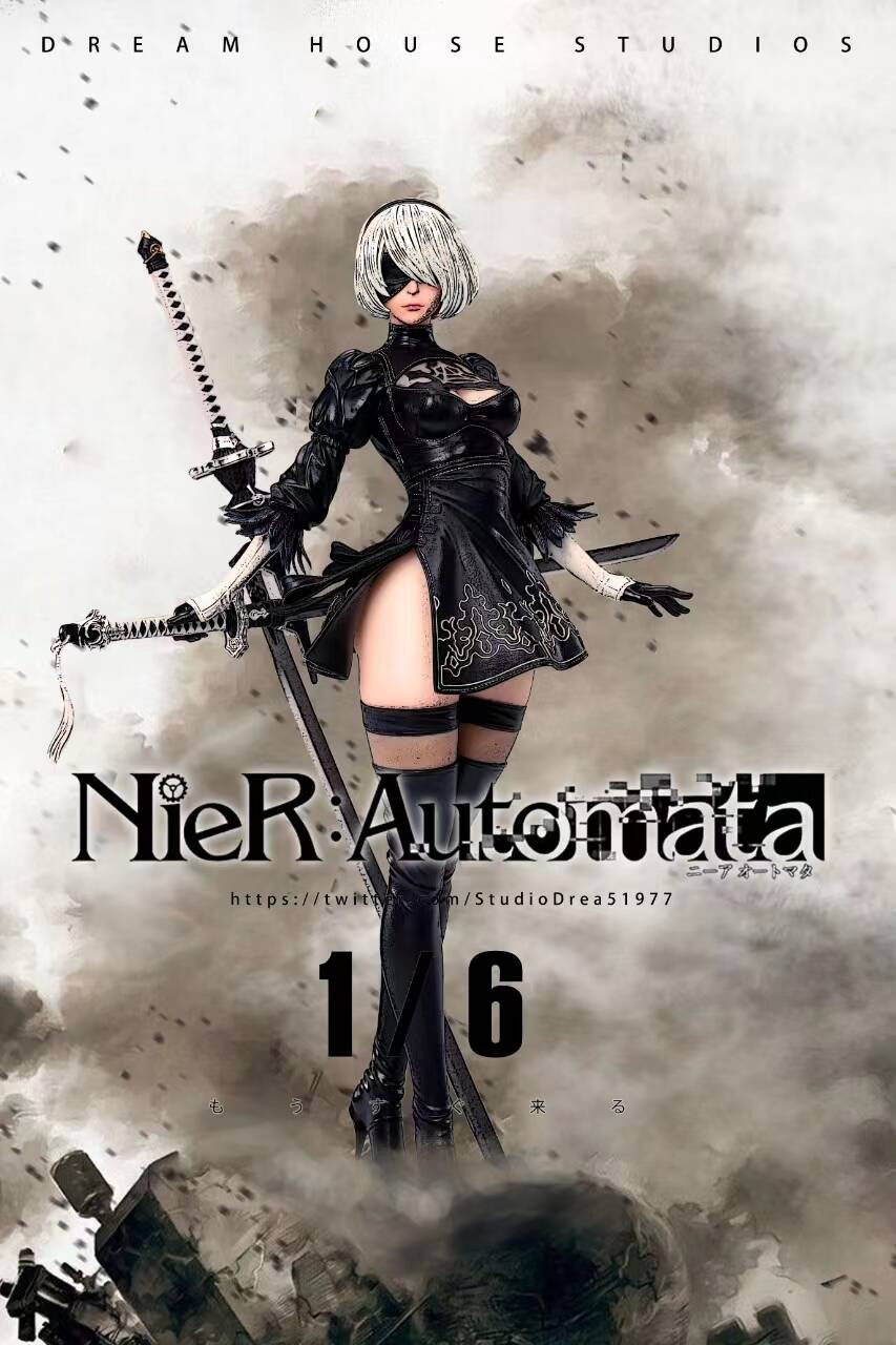 Dream House Studio - NieR Automata 2B 1/6 scale painted finished product -  orzGK