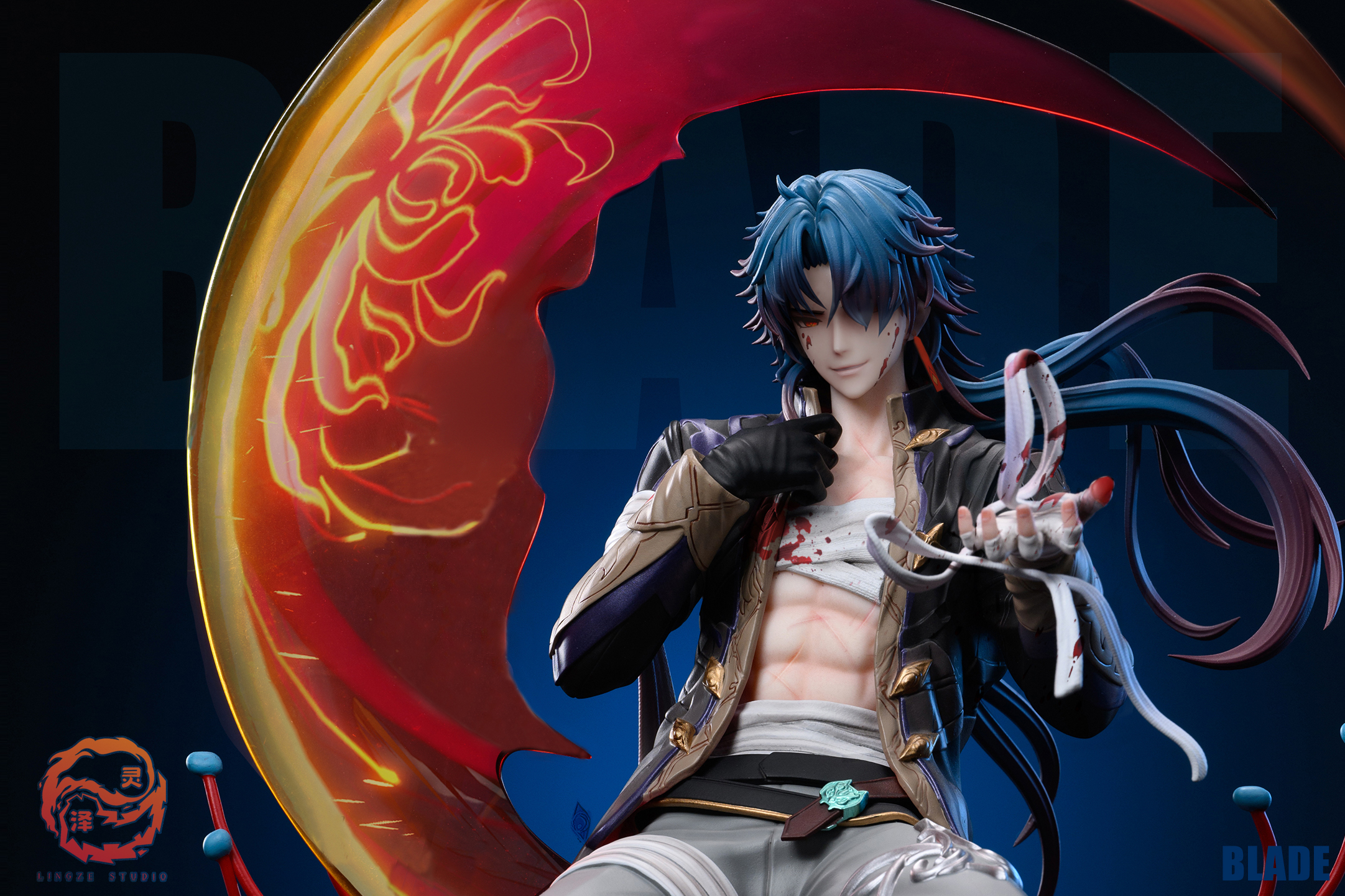 LINGZE Studio - Honkai: Star Rail Star Core Hunter Blade - orzGK