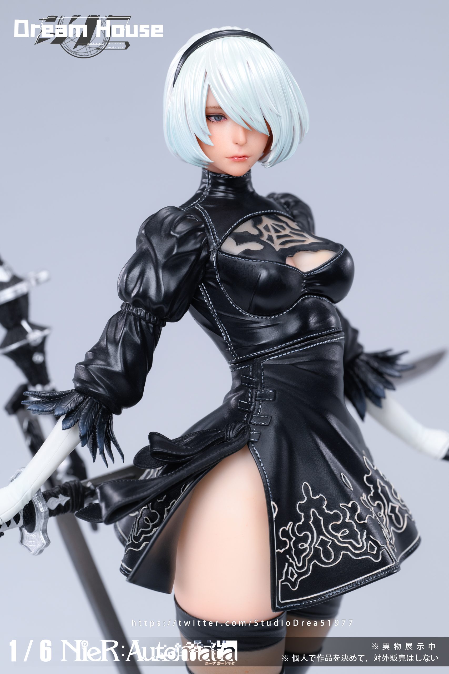 Dream House Studio - NieR Automata 2B 1/6 scale painted finished product -  orzGK