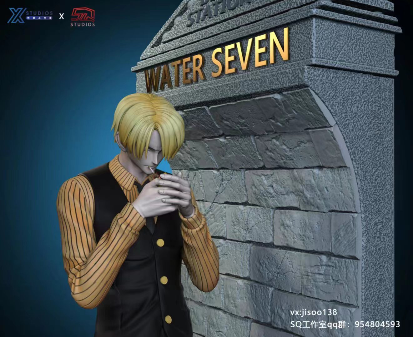 SQ Studio - One Piece Water Seven Sanji - orzGK