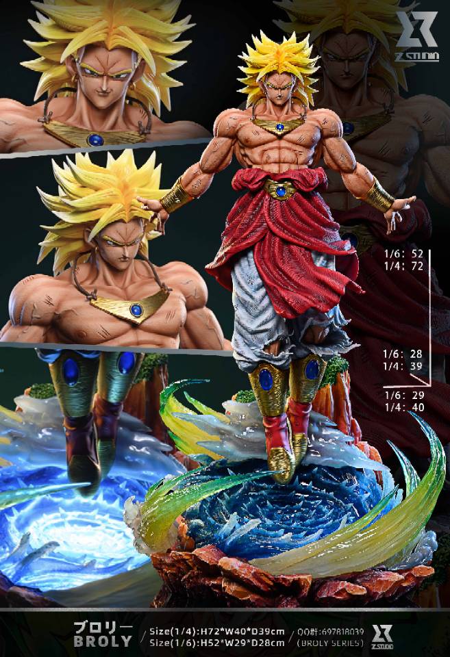 1/6 Broly Figure 2003 RARE newest ver