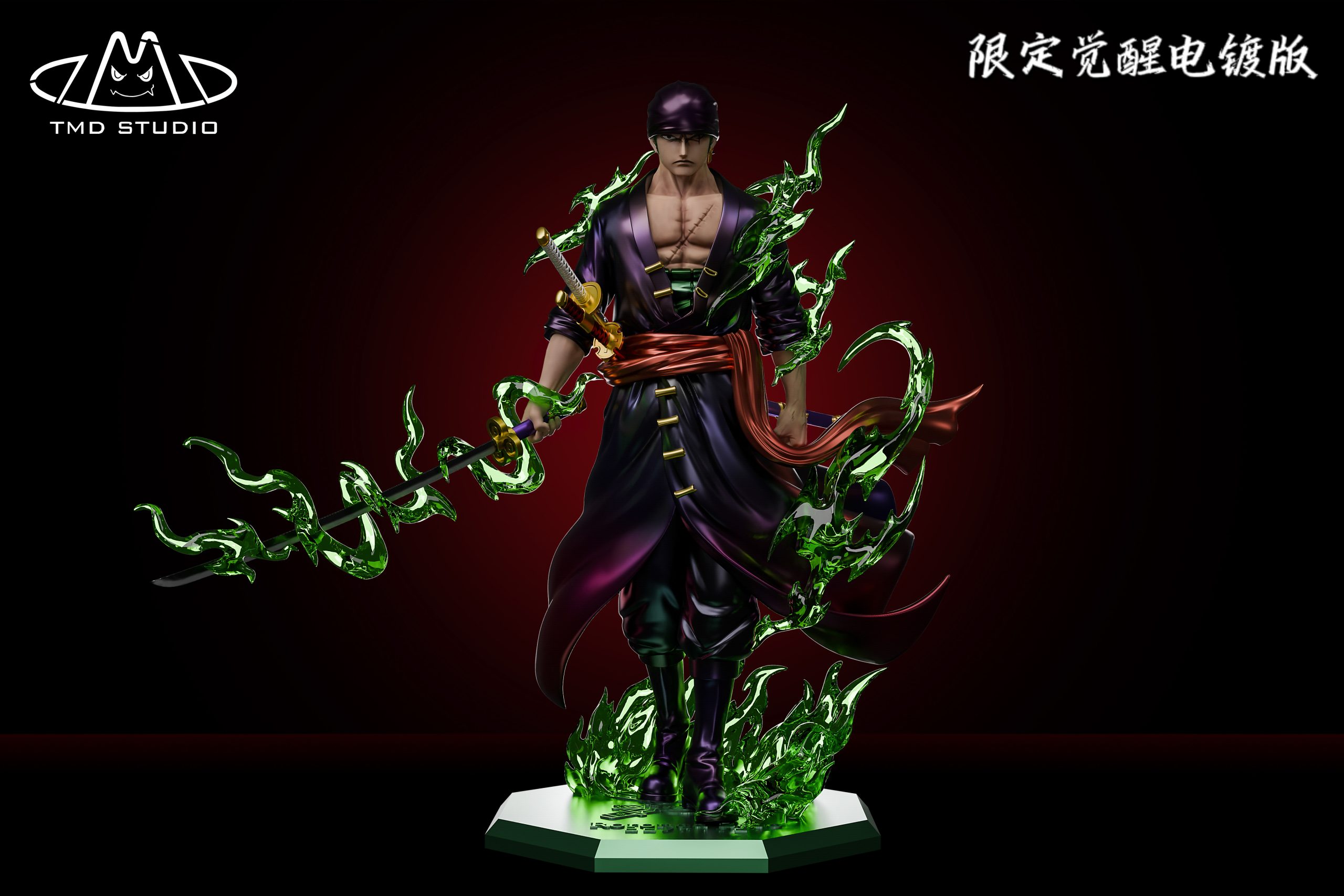 Toy's my dream Studio - One Piece King of Hell Zoro - orzGK