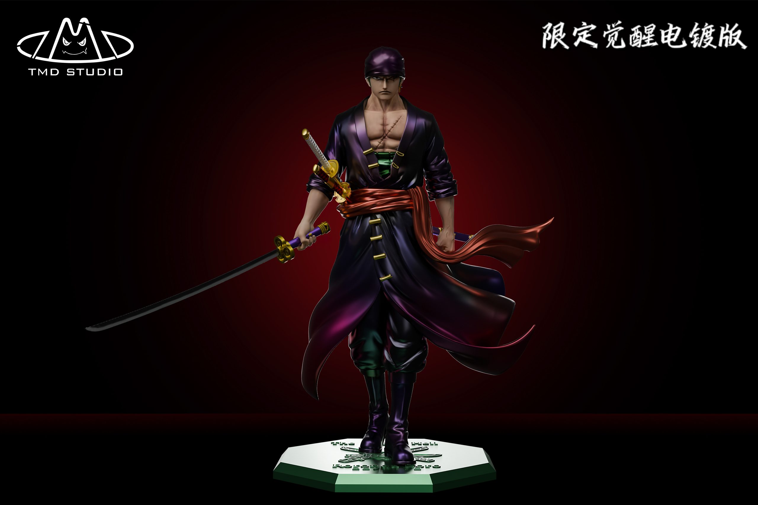 Toy's my dream Studio - One Piece King of Hell Zoro - orzGK