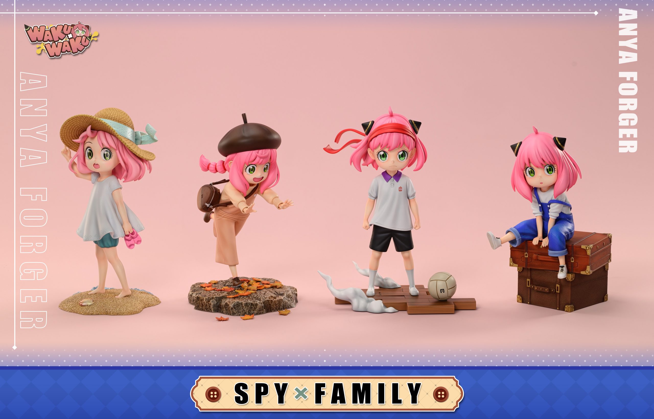 Wakuwaku Studio - Spy x Family Overalls Pink Girl - orzGK