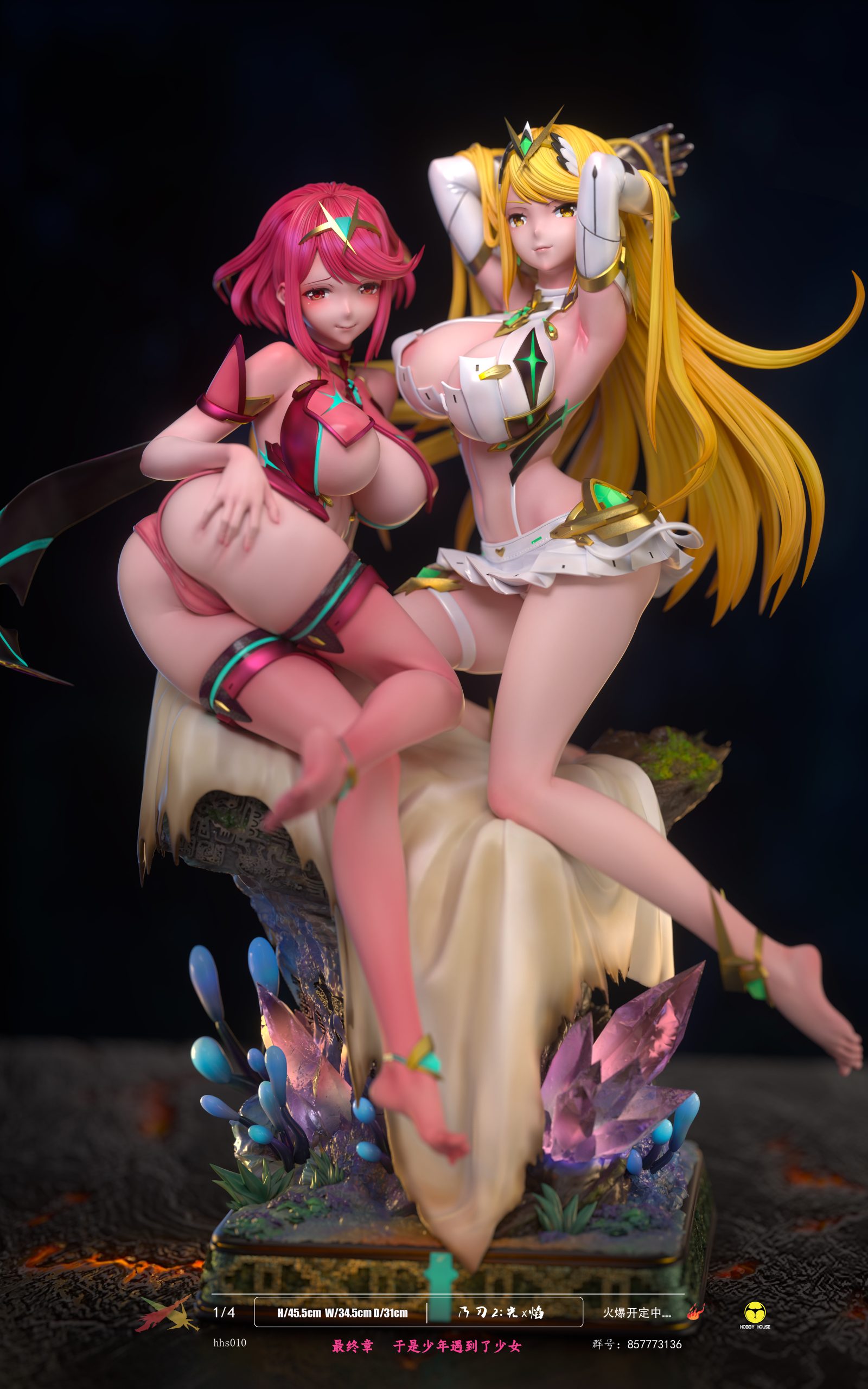 HobbyHouse Studio - Xenoblade Chronicles 2 Mythra & Pyra - orzGK