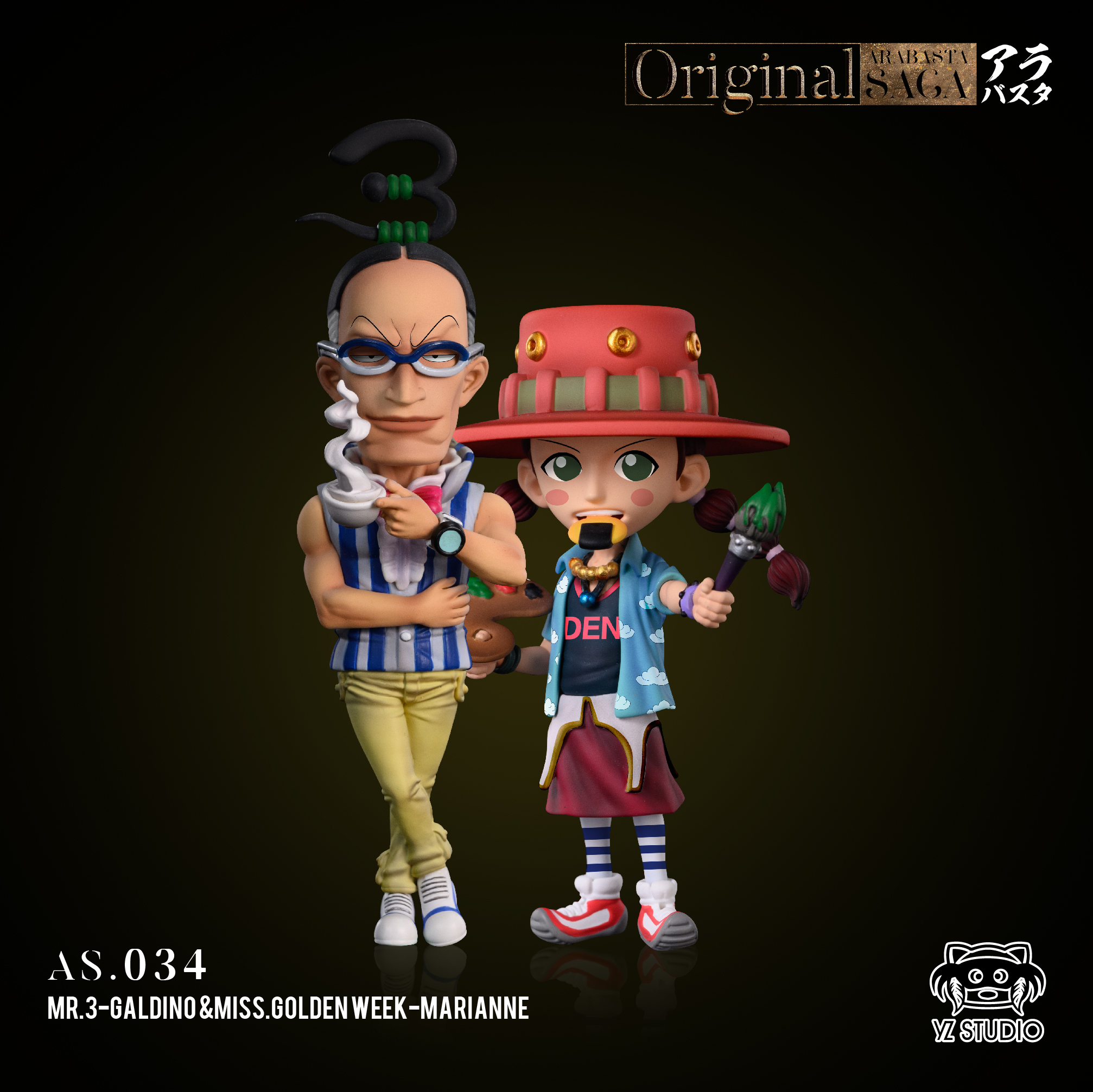 YZ Studio - One Piece Arabasta Saga Galdino & Marianne - orzGK