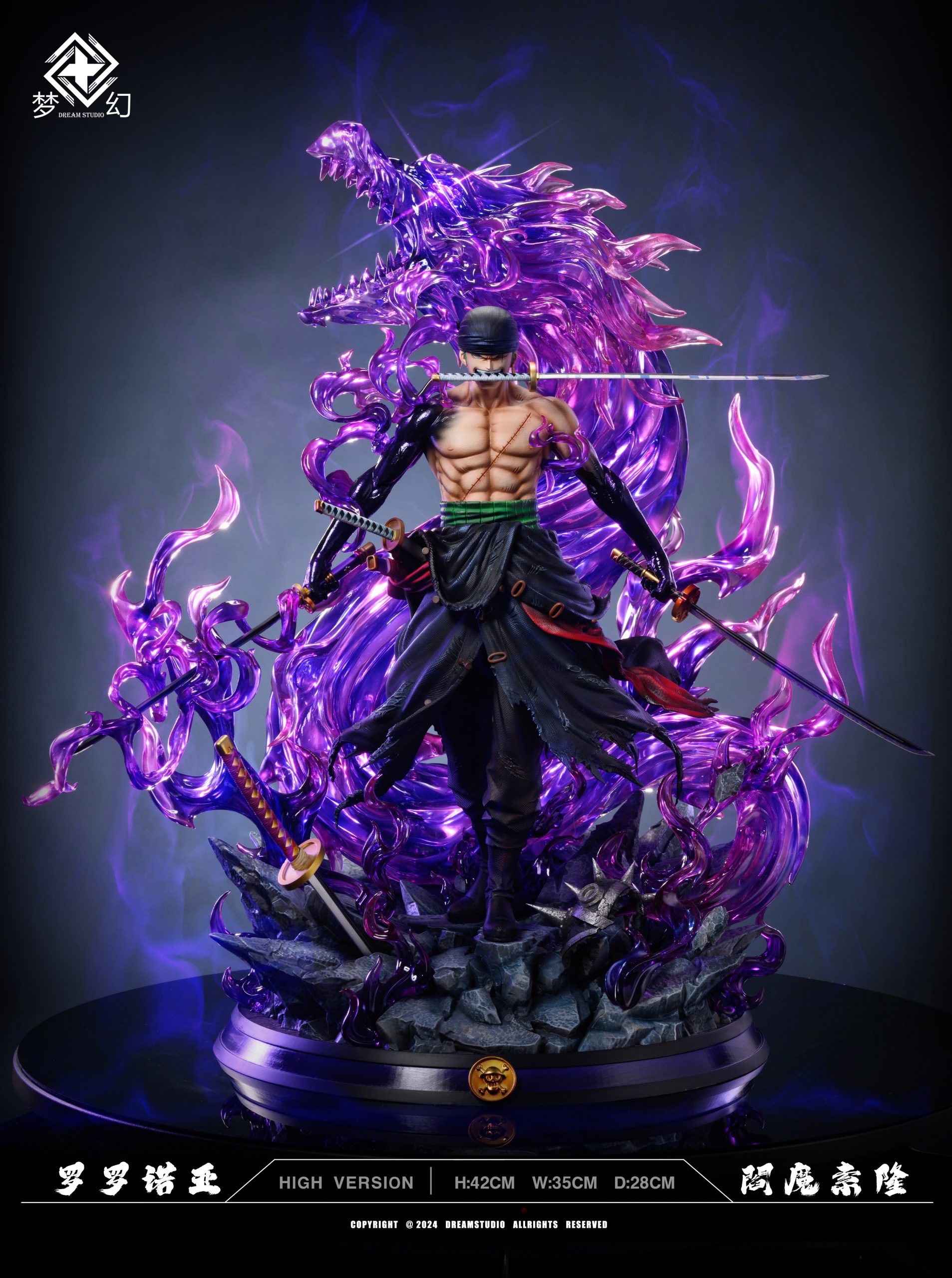 Pre order】Toy's my dream Studio 1/6 Zoro & Perona