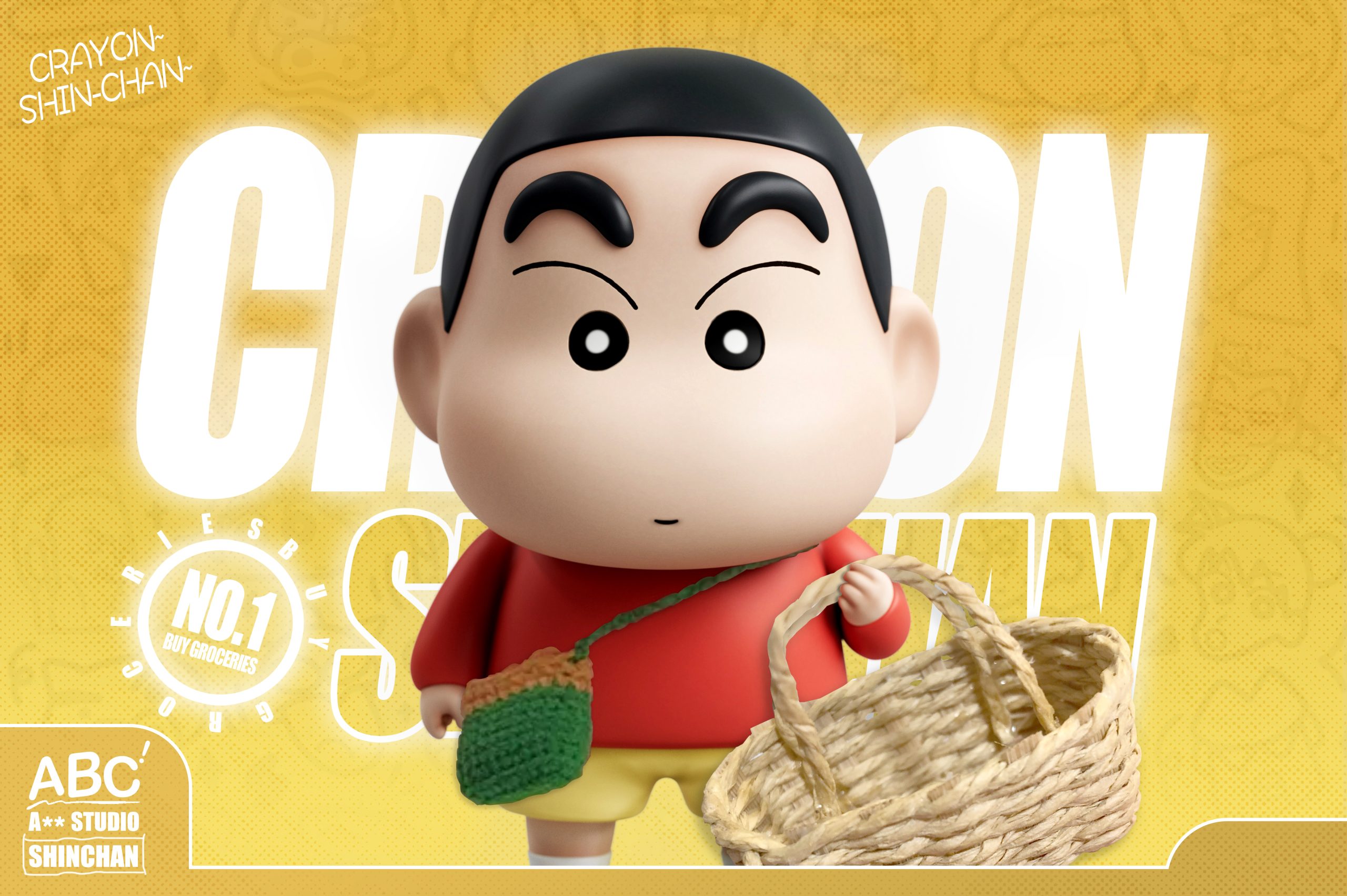 ABC Studio - Crayon Shin-chan ABC Antique Crayon Shin-chan