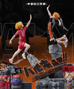 Kenma popular and Hinta Trashcan Showdown figures