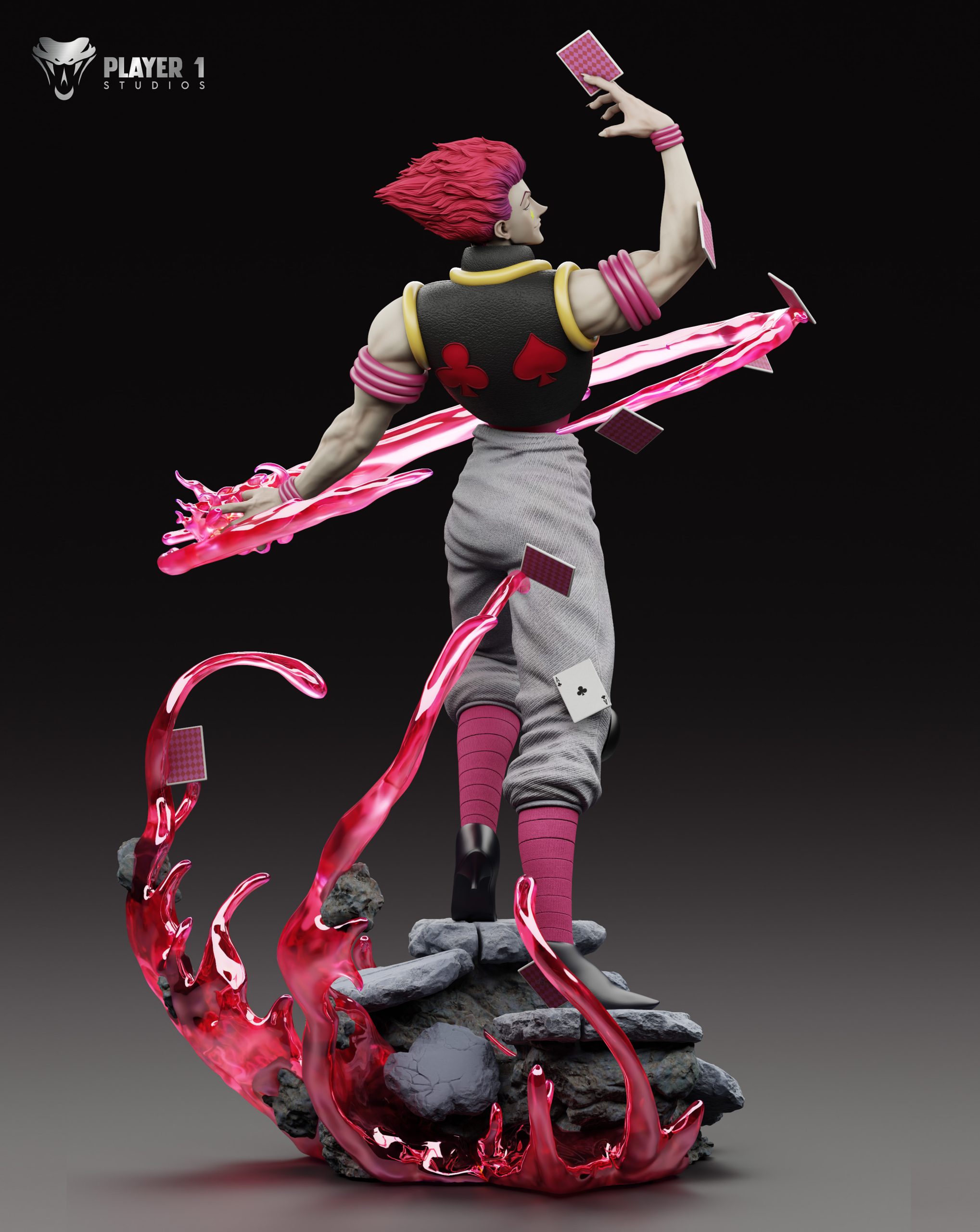 Hunter x Hunter Hisoka Morow Nendoroid Figure 1444 GOOD