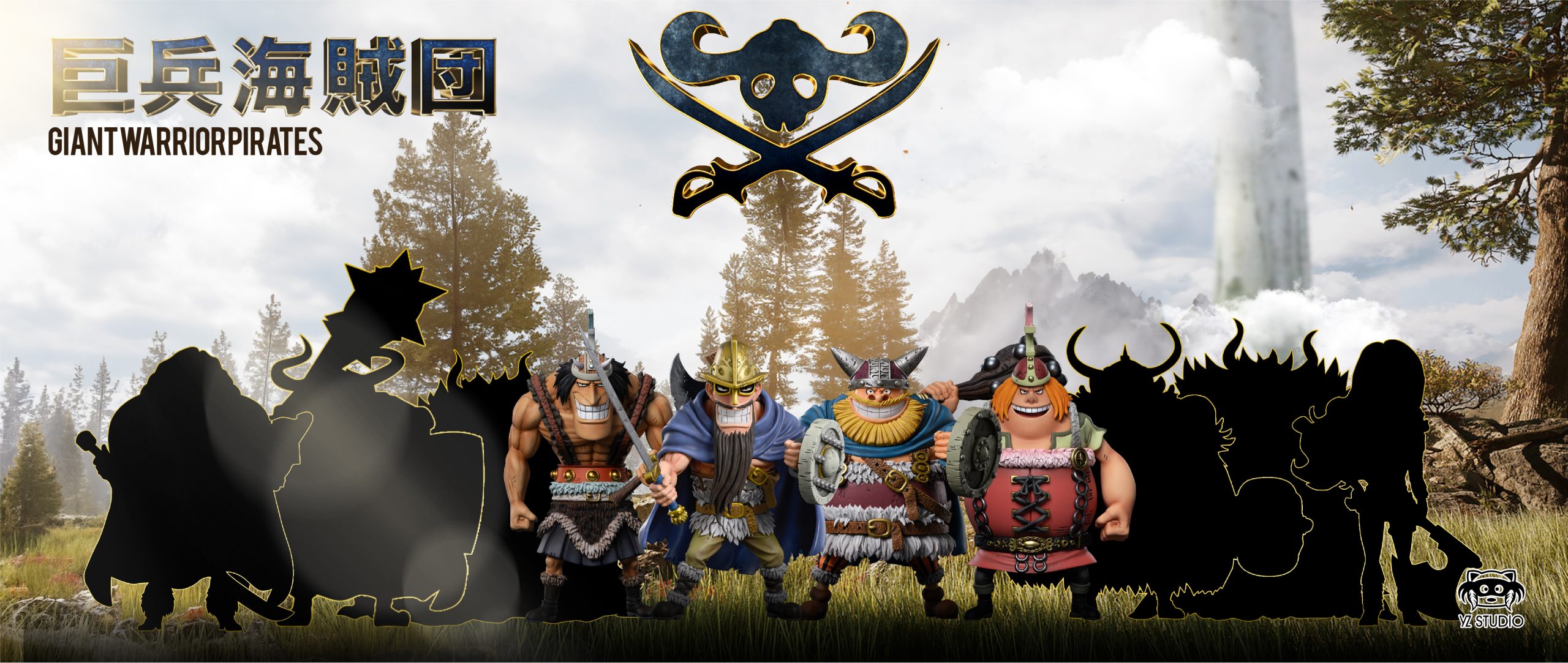 YZ Studio - One Piece Enies Lobby Arc Kashii Giant Warrior