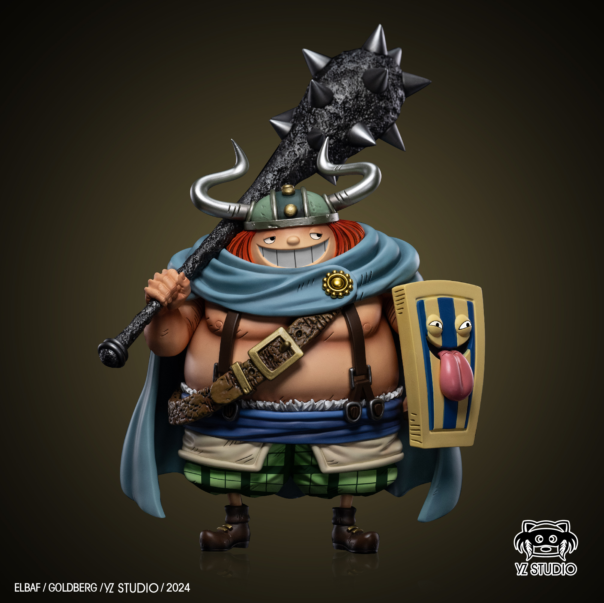 YZ Studio One Piece Giant Warrior Pirates #5 Goldberg - orzGK