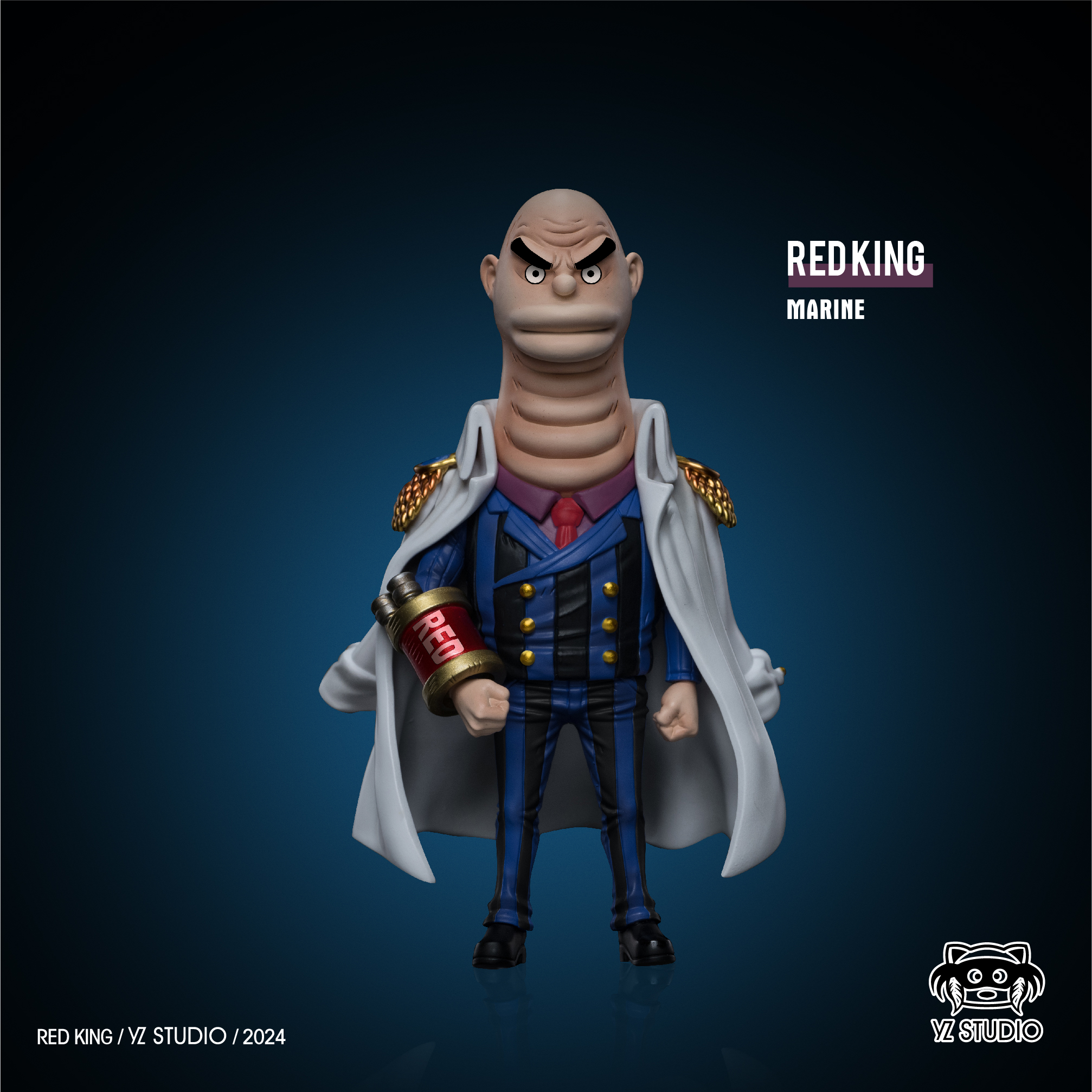 YZ Studio - One Piece Navy Series #36 Red King - orzGK
