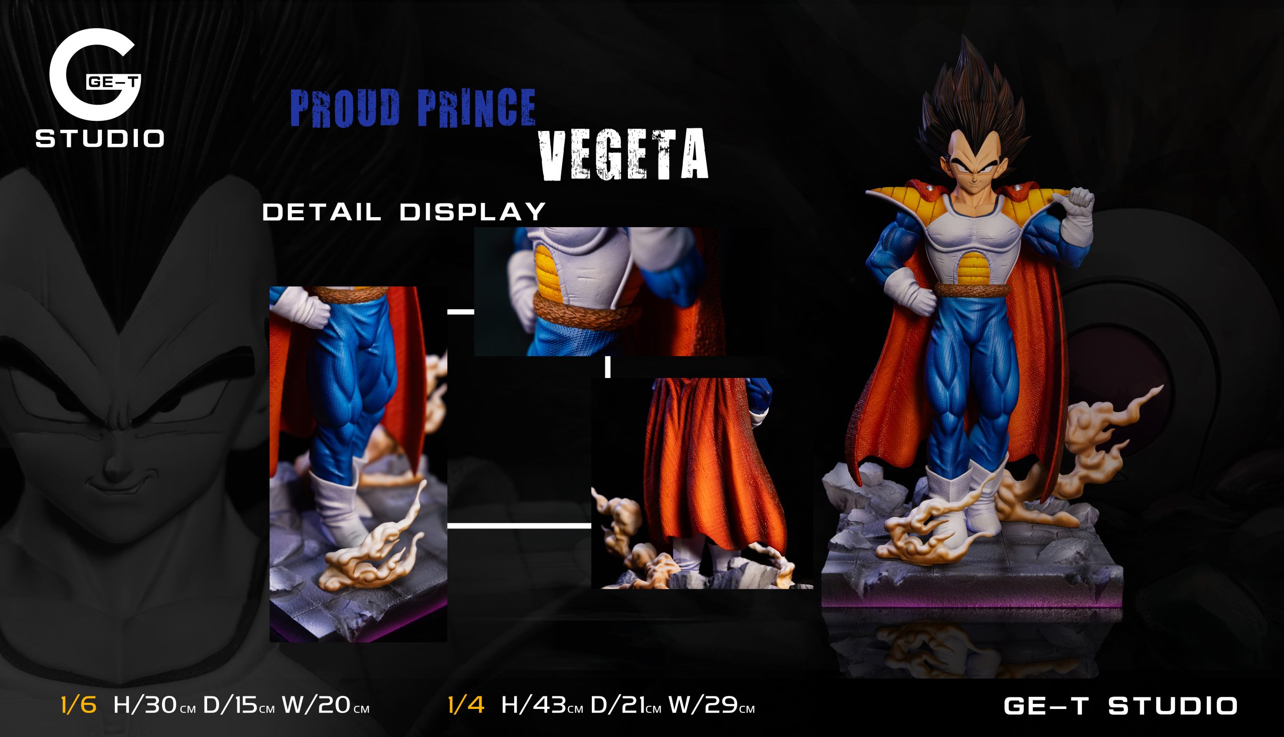 GE-T Studio - Dragon Ball Prince Vegeta - orzGK