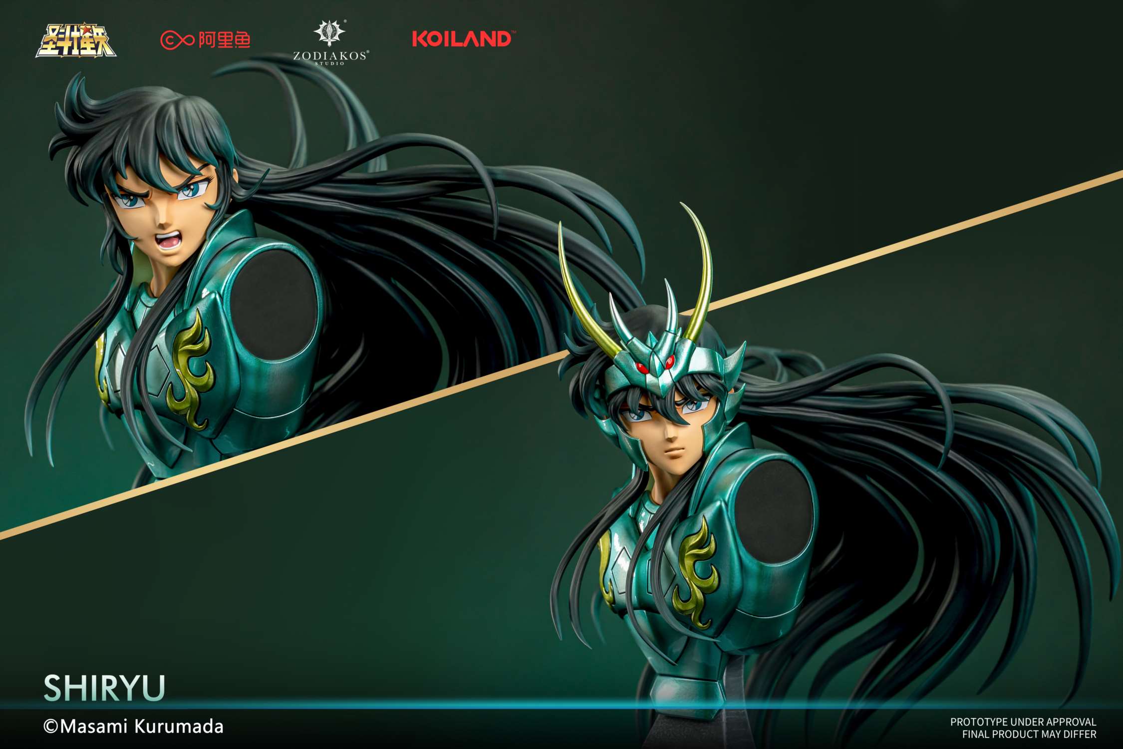 Zodiakos Studio - Saint Seiya God Cloth Shiryu (Licensed