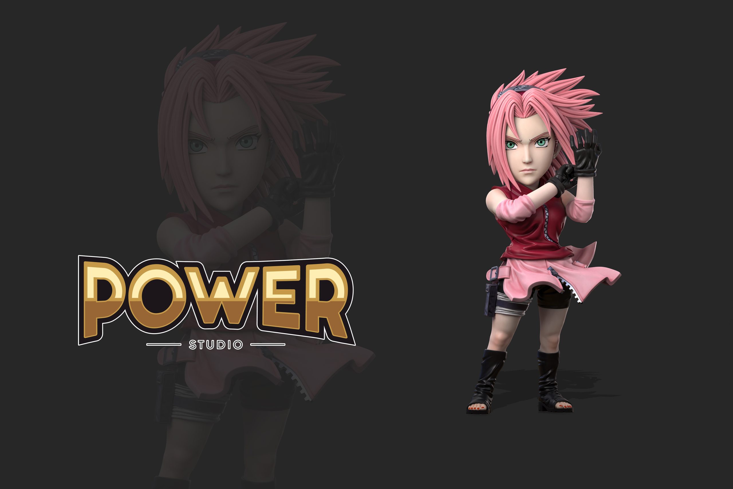 Power Studio - Naruto #3 Sakura Haruno - orzGK
