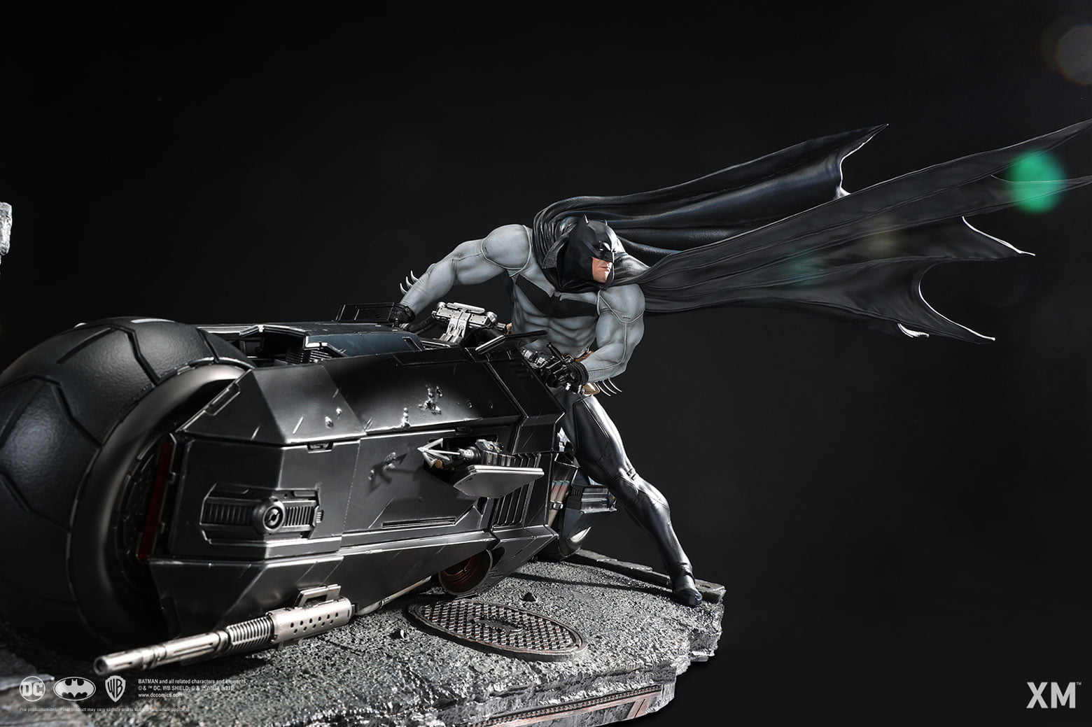 XM Studio - DC Comics Batman - White Knight (Batcycle