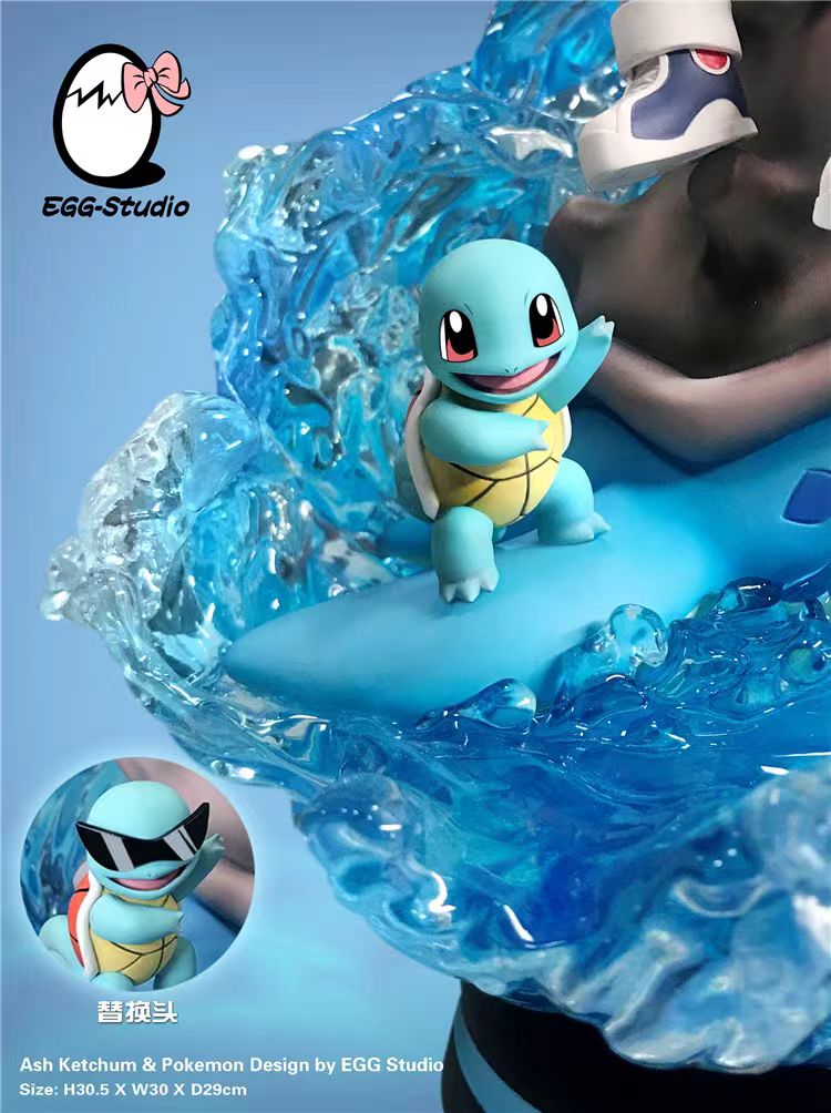 ポケモン EGG Studio ダイマックスカメックス 樹脂製スタチュー