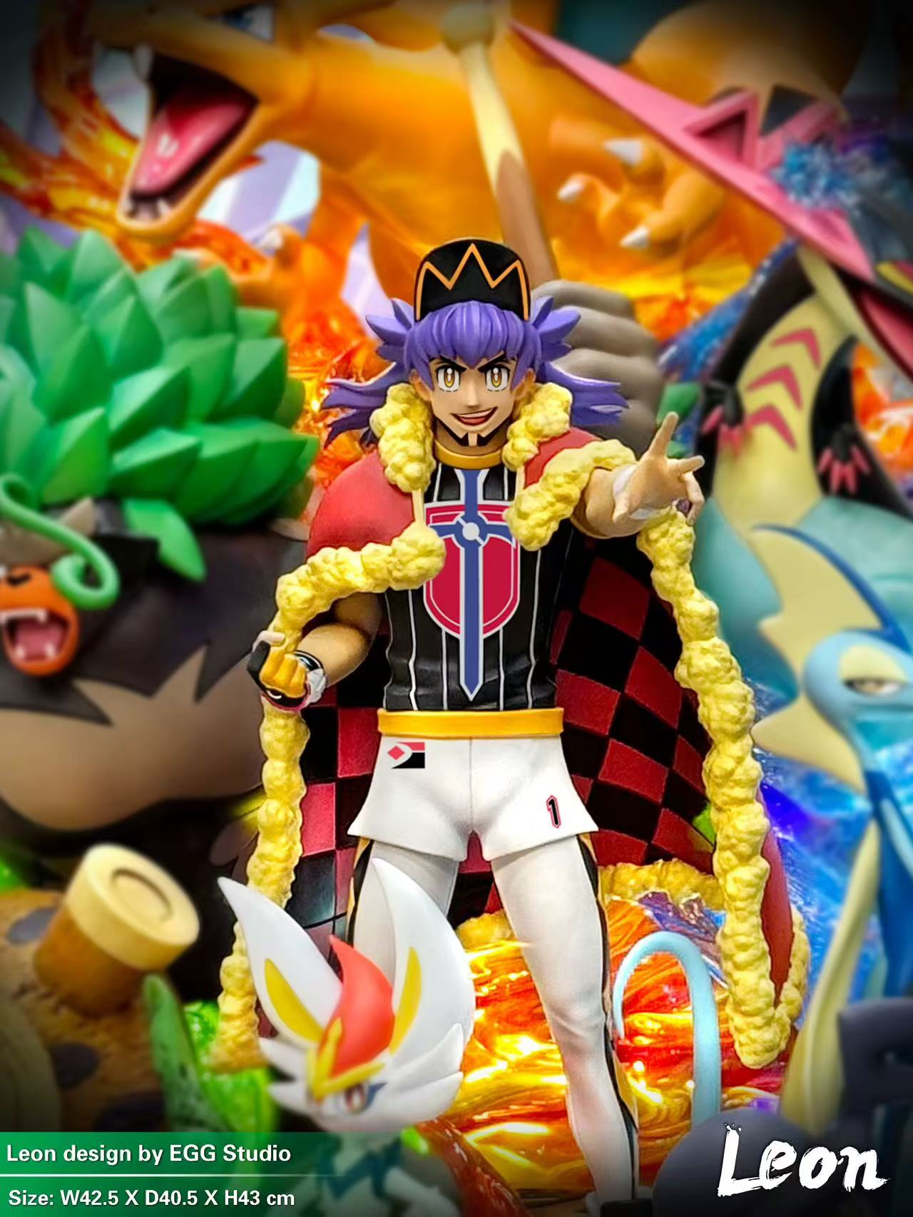 EGG Studio - Pokémon Galar Region Pokémon Champion Leon - OrzGK