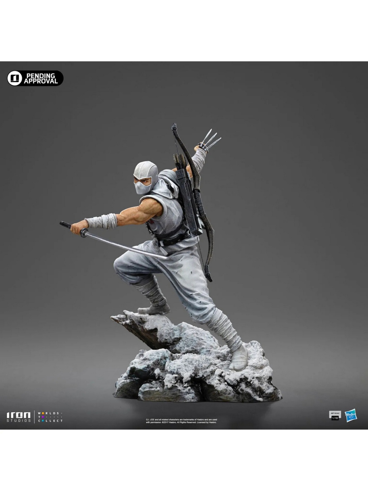 Storm Shadow Statue: Masterpiece Ninja Collectible Revealed! Storm Shadow Statue: Masterpiece Ninja Collectible Revealed!