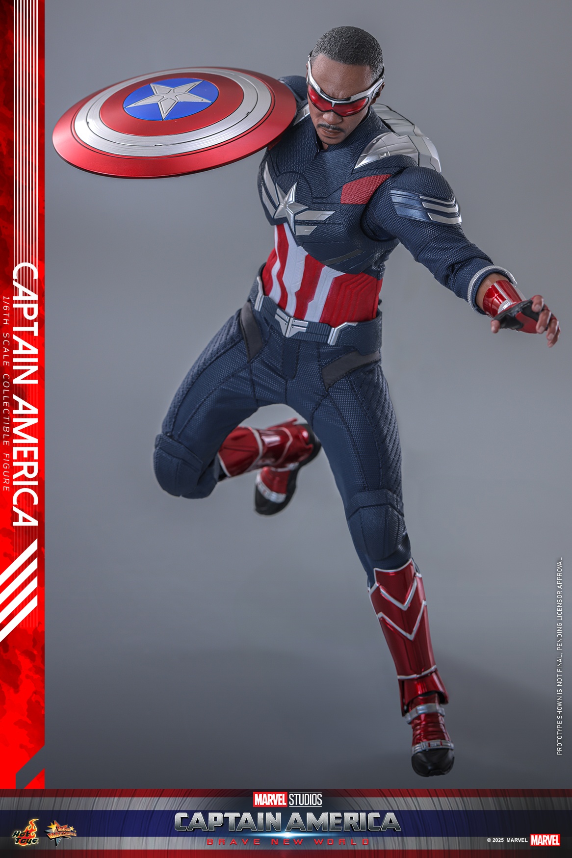 Hottoys - Marvel Captain America: Brave New World Captain Hottoys - Marvel Captain America: Brave New World Captain