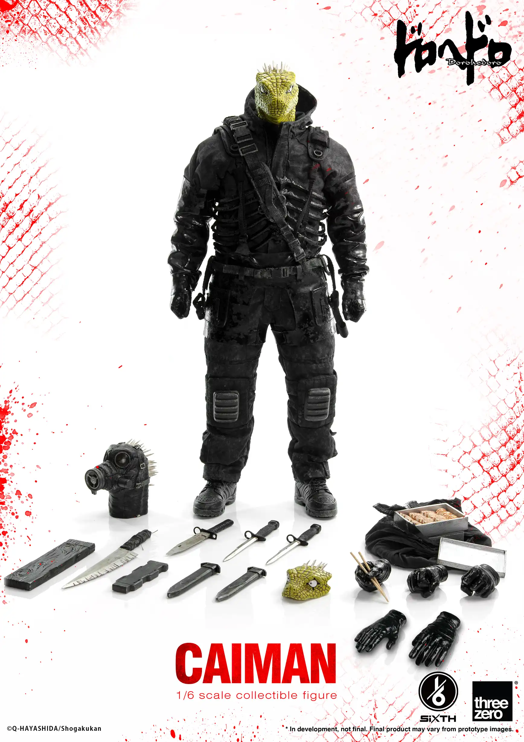 Threezero - Dorohedoro Caiman 3Z05600W0 (Licensed) - orzGK Threezero - Dorohedoro Caiman 3Z05600W0 (Licensed) - orzGK
