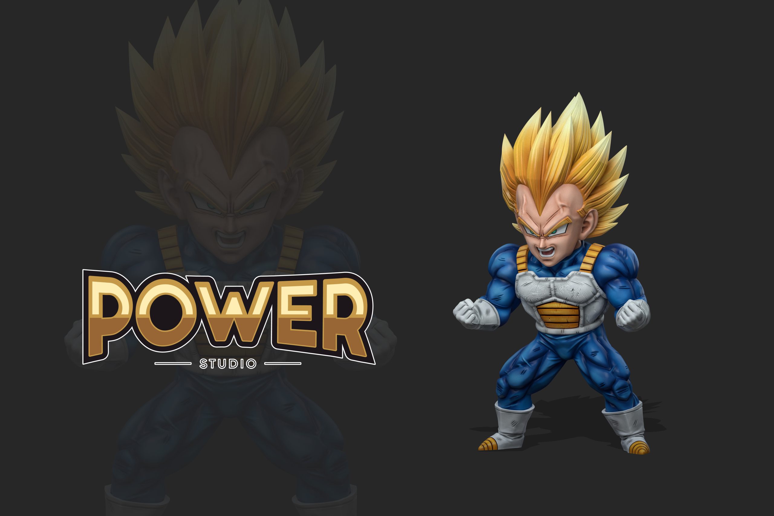 Power Studio - Dragon Ball Muscle Vegeta - orzGK Power Studio - Dragon Ball Muscle Vegeta - orzGK