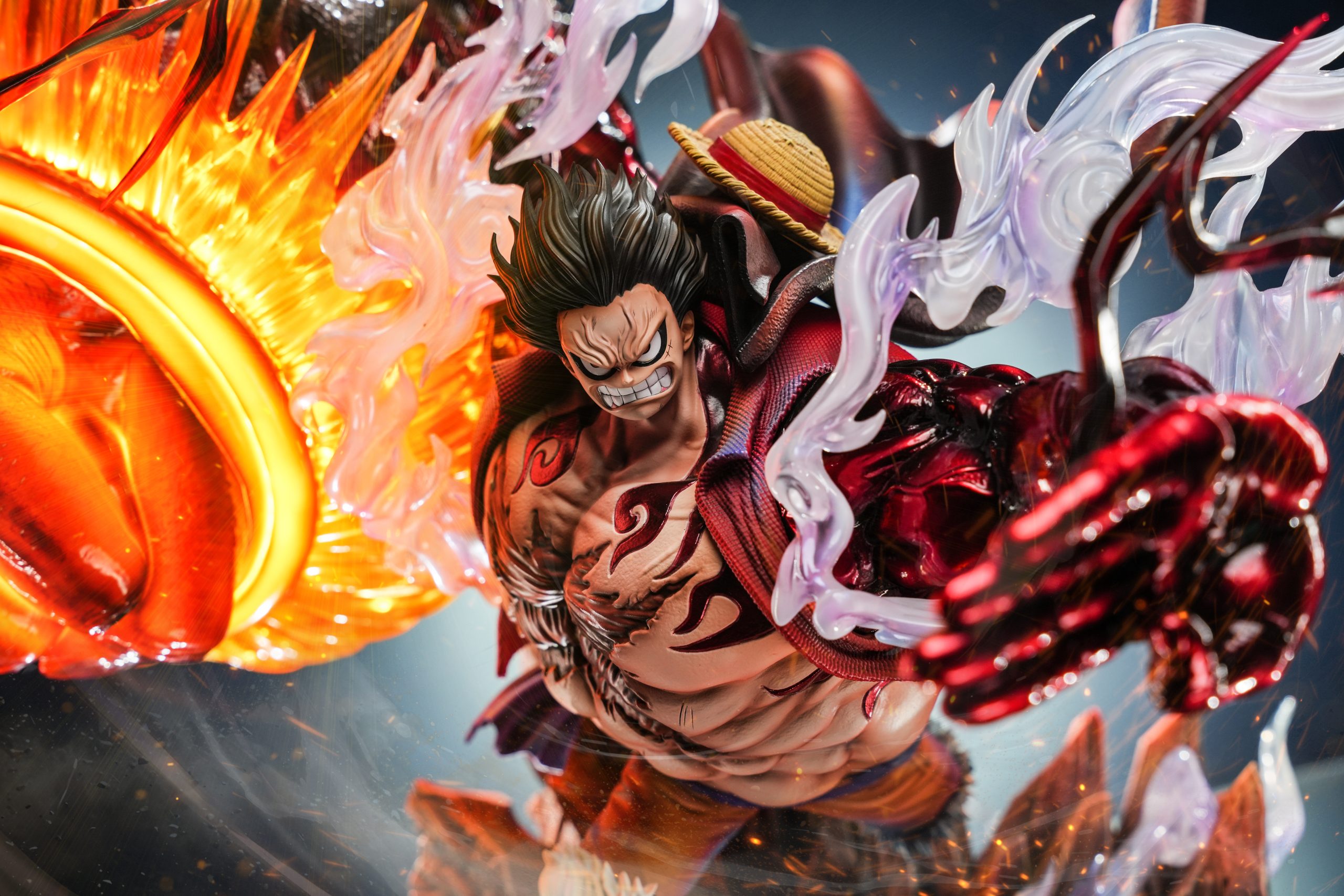 【特価】 Reset Luffy 4 Gear Scale POP Piece One - Studio コミック・アニメ