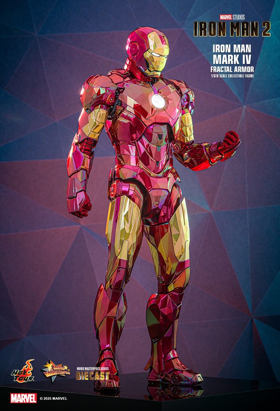 Hottoys - Marvel Iron Man 2 Iron Man Mark IV (Fractal Armor