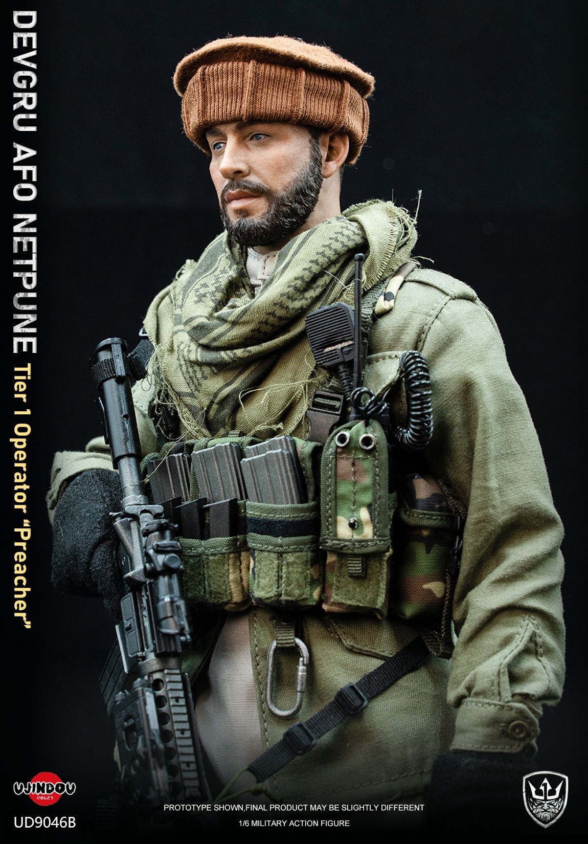 UJINDOU - Original DEVGRU AFO NEPTUNE PREACHER UD9046B