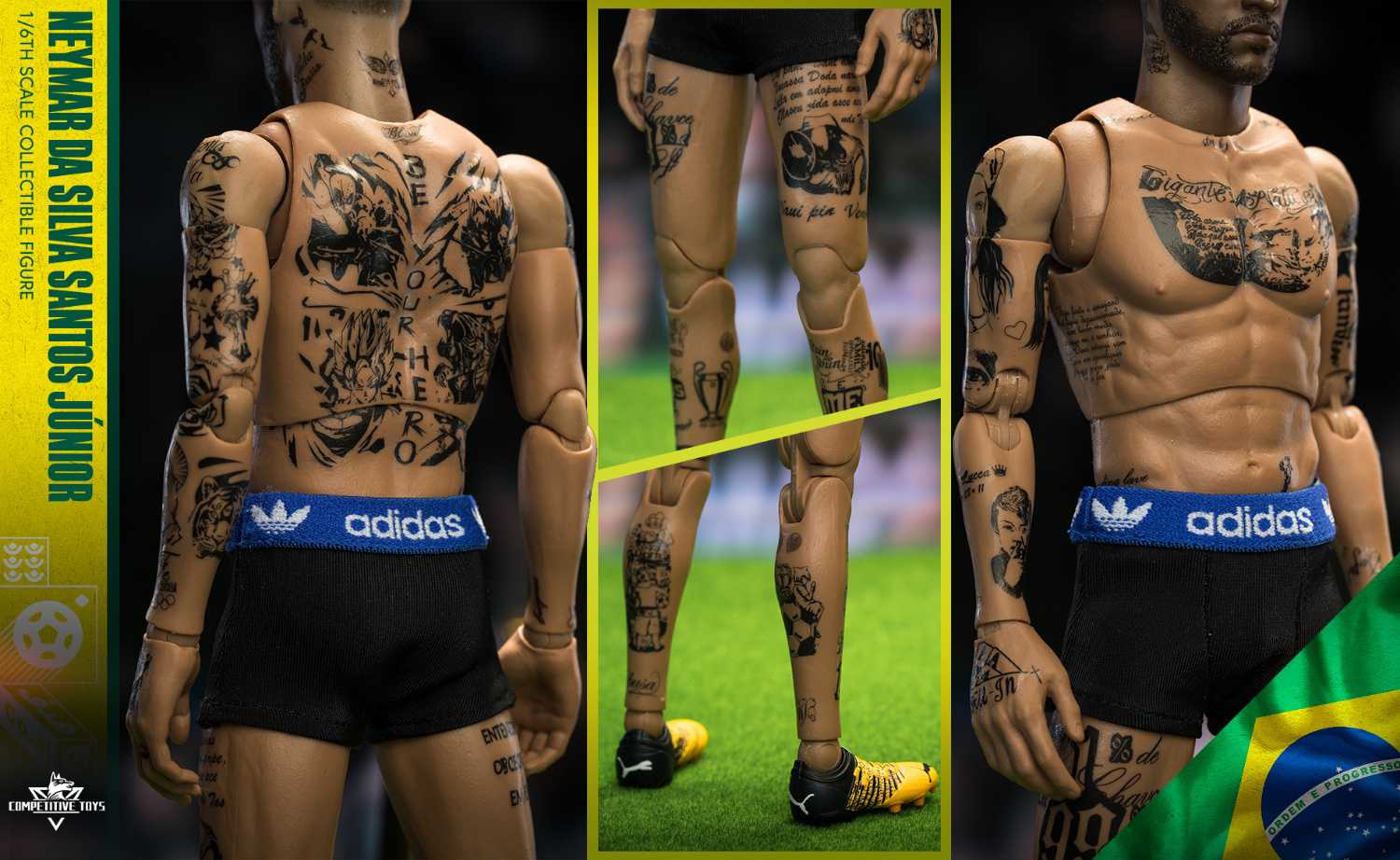 Competitive Toys - Football Star Com003 1/6 Neymar da Silva Competitive Toys - Football Star Com003 1/6 Neymar da Silva