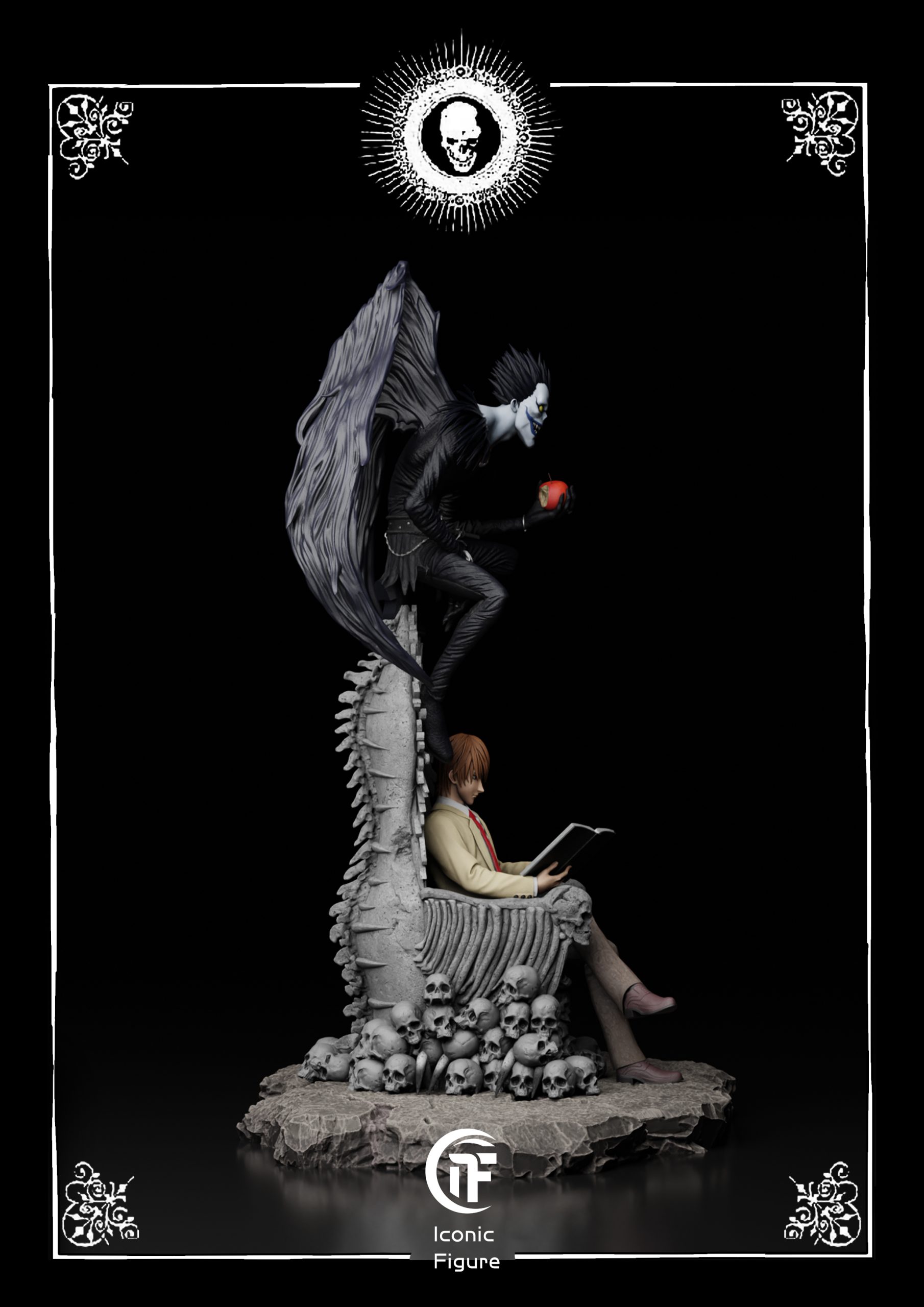 Iconic Figure Studio - Death Note Duel between Geniuses Iconic Figure Studio - Death Note Duel between Geniuses
