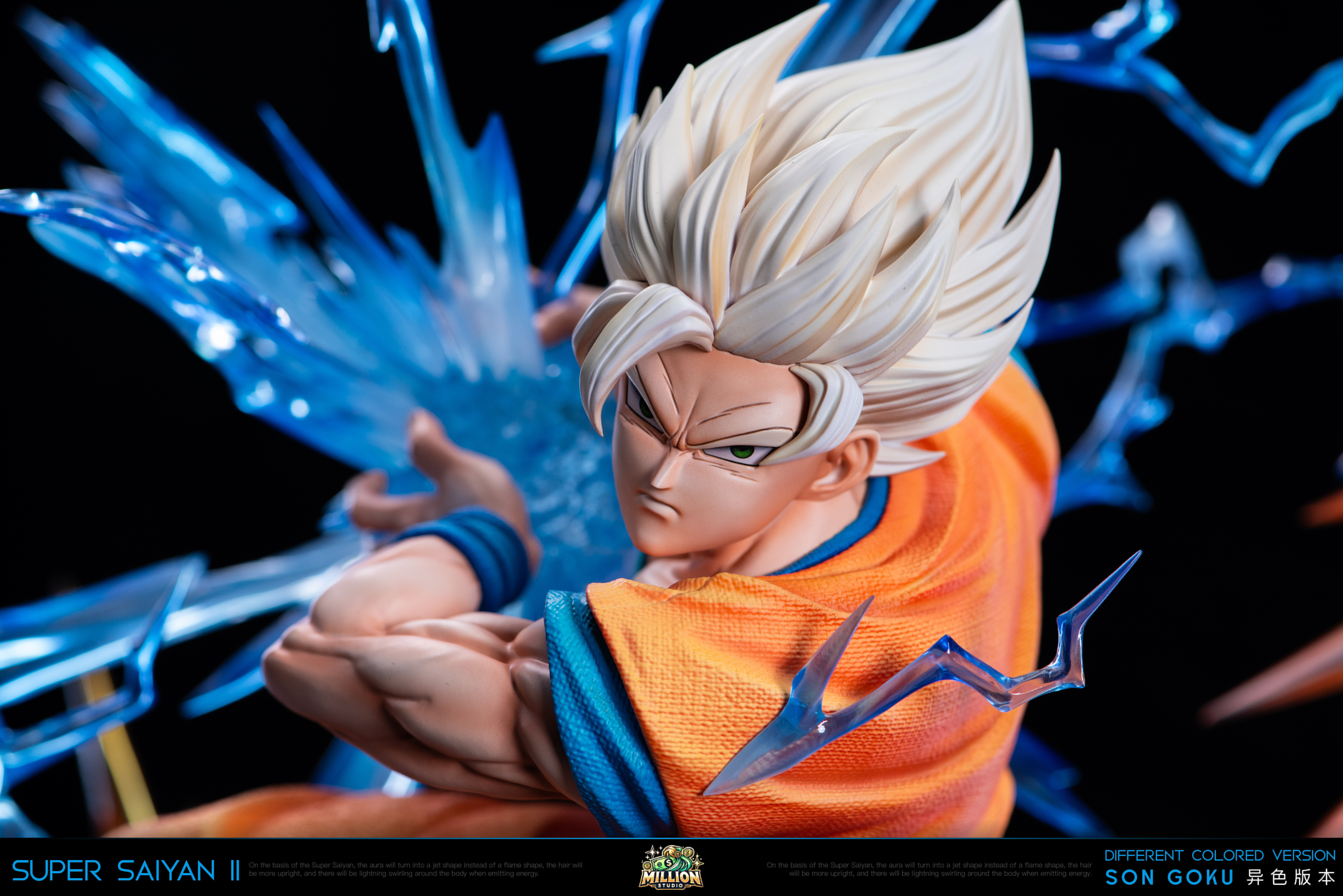 Million Studio - Dragon Ball Resonance Series 01 Super Saiyan 2 Goku Kame Hame Ha
