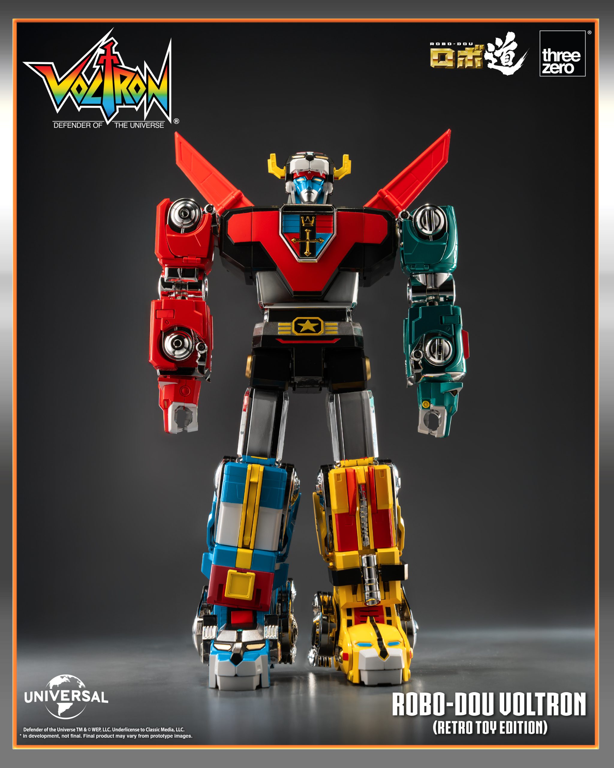 Threezero - Voltron: Defender of the Universe ROBO-DOU