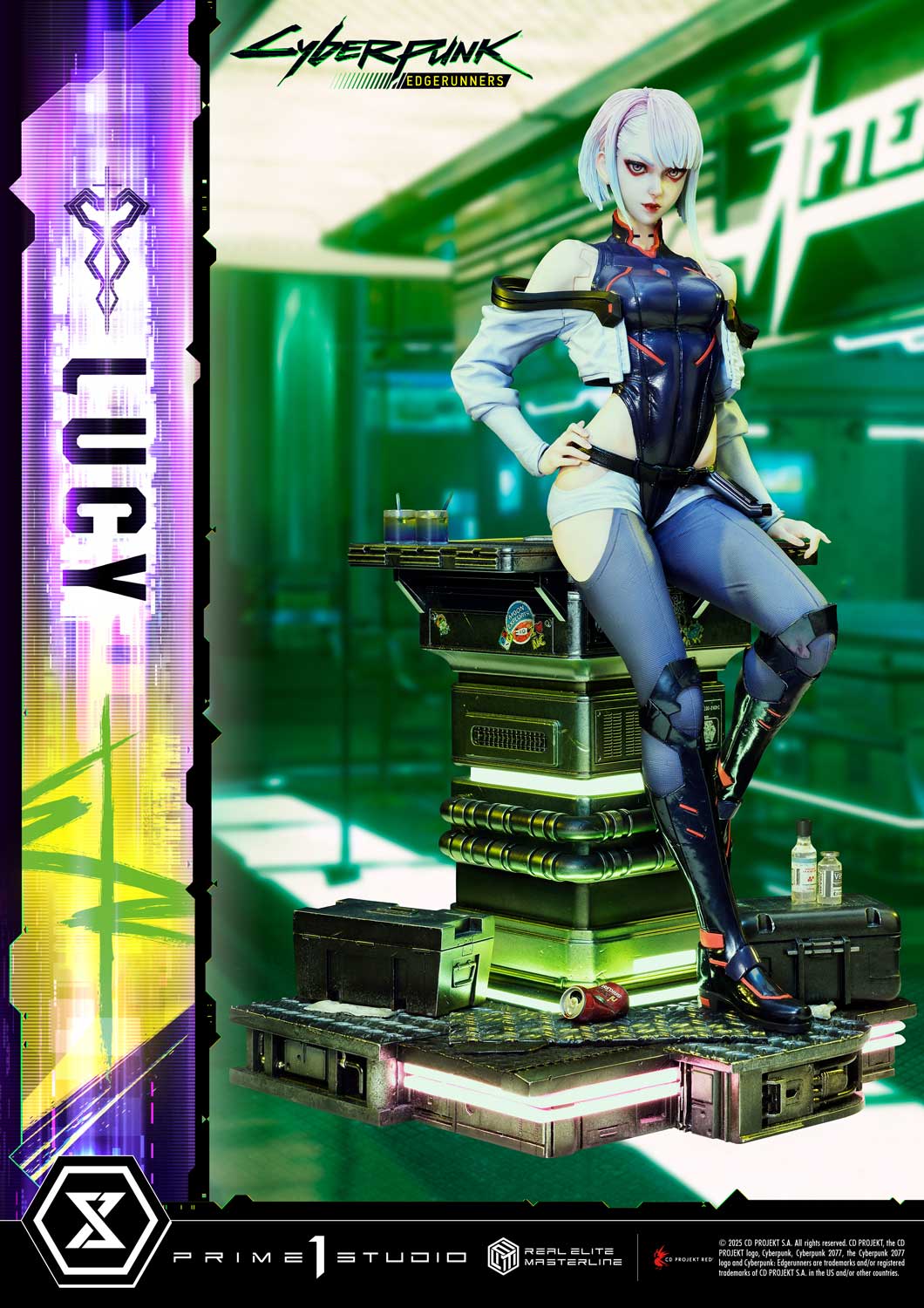 Cyberpunk Edgerunners Lucy: 1/4 Scale Statue by Prime 1 Studio