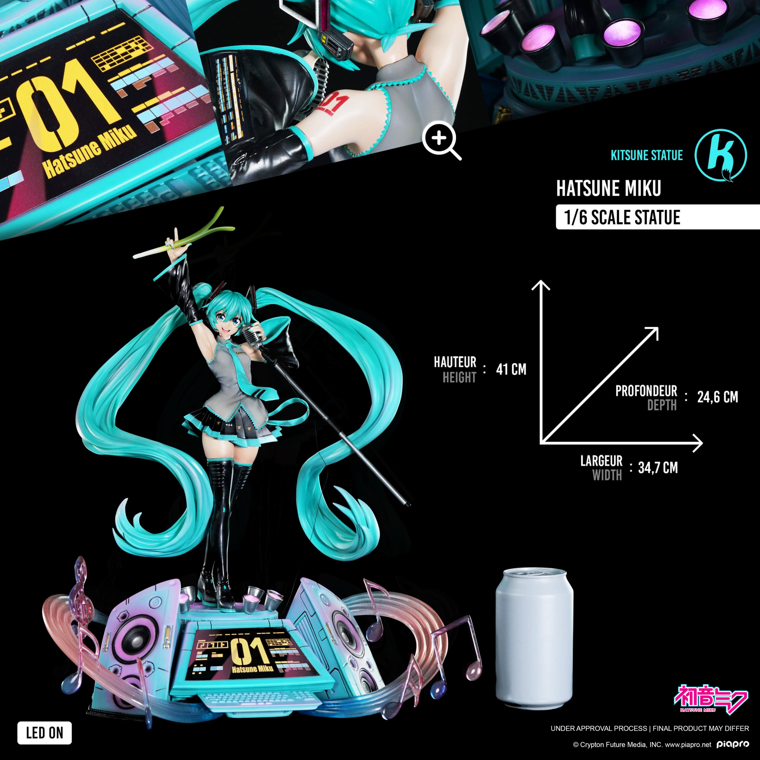Hatsune Miku Statue: Capturing Iconic Performance Energy Hatsune Miku Statue: Capturing Iconic Performance Energy