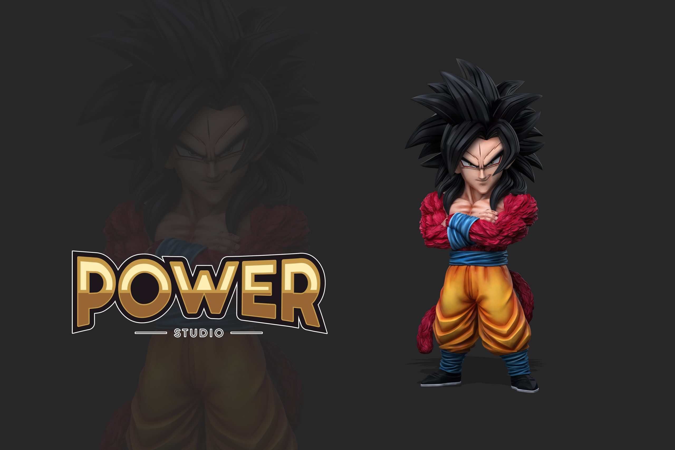 Power Studio - Dragon Ball wcf Super Saiyan 4 Son Goku - orzGK Power Studio - Dragon Ball wcf Super Saiyan 4 Son Goku - orzGK
